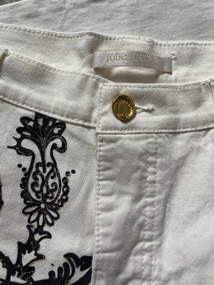 SS2003 Roberto Cavalli Tattoo Tiger Pants (M)