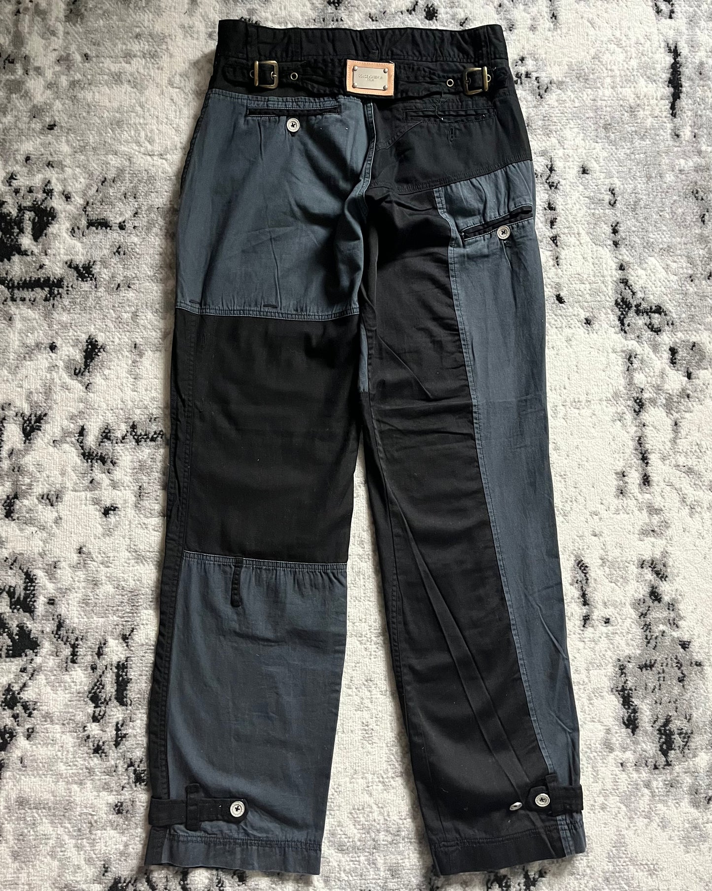 AW07 Dolce &amp; Gabbana 多口袋工装裤 (M)