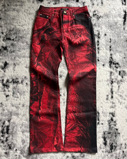 90s Roberto Cavalli Devil Spell Pants (XS)