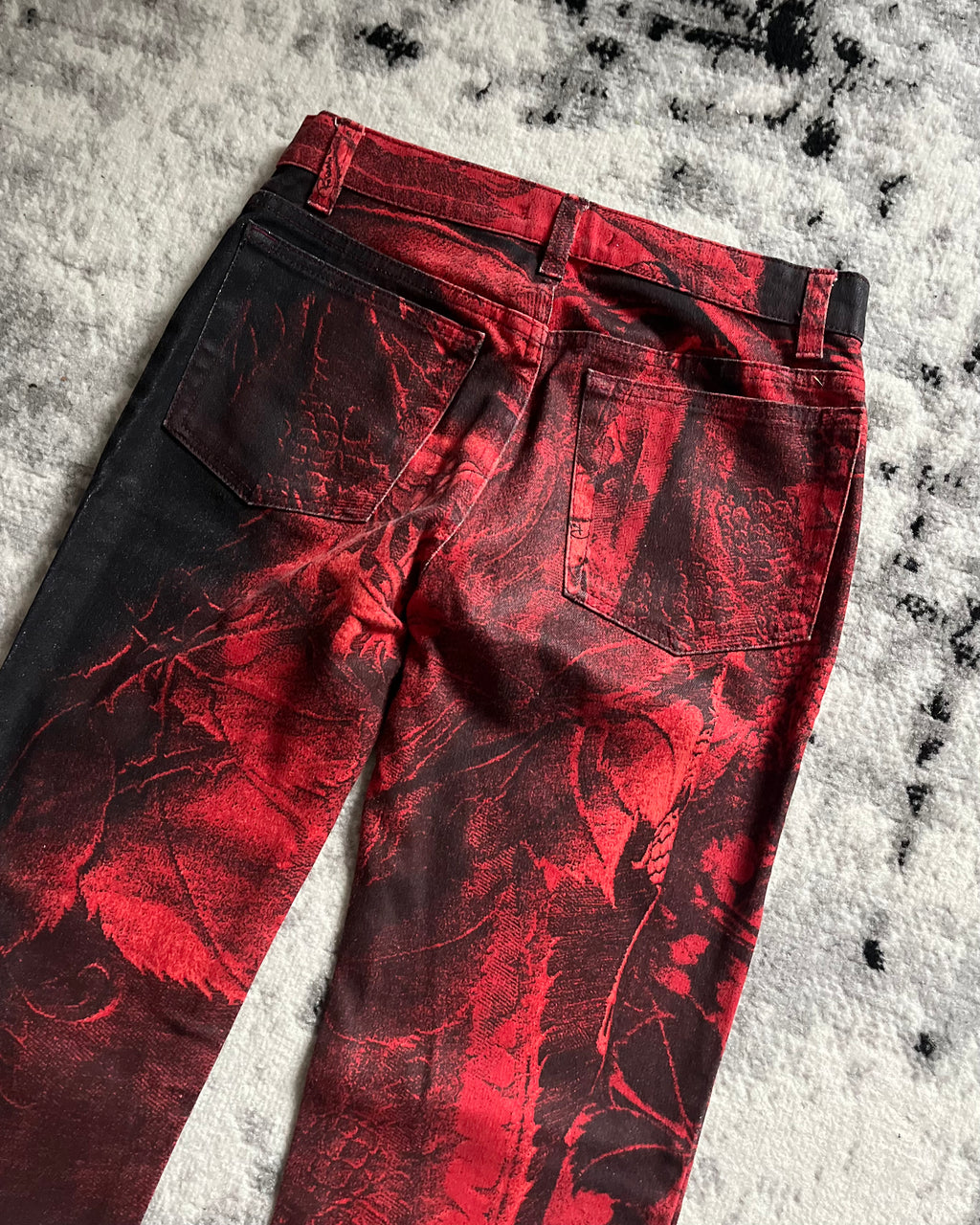 90s Roberto Cavalli Devil Spell Pants (XS)