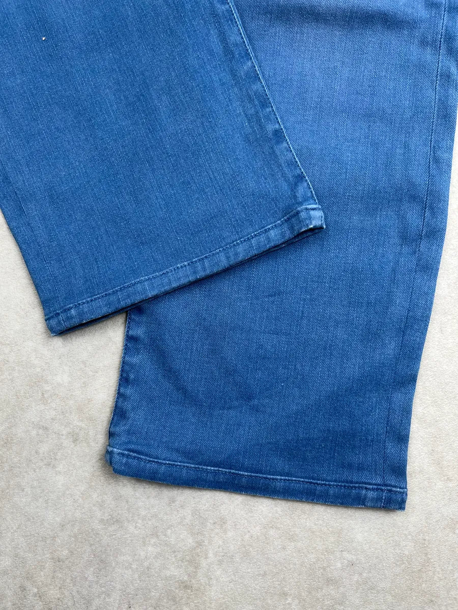 2010s Dior Blue Paint-Splatter Denim Jeans oPrUzQb 6