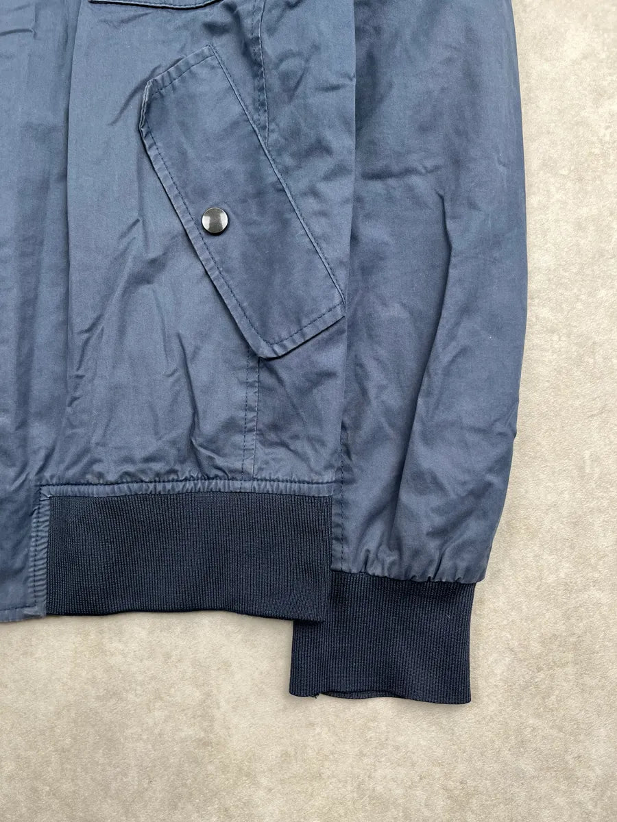 Damir Doma Slate Blue Nylon Multi-Pocket Bomber Jacket vkguNRM 8