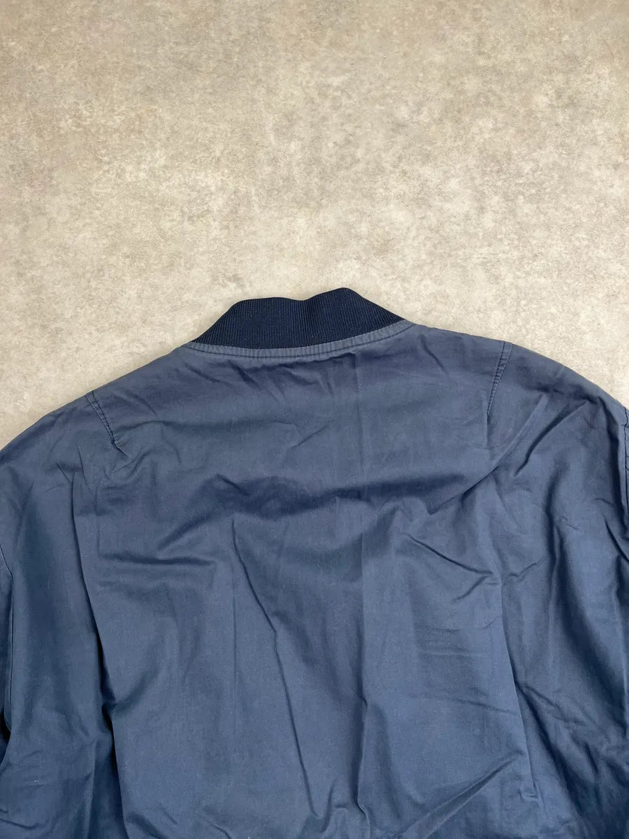 Damir Doma Slate Blue Nylon Multi-Pocket Bomber Jacket vkguNRM 6