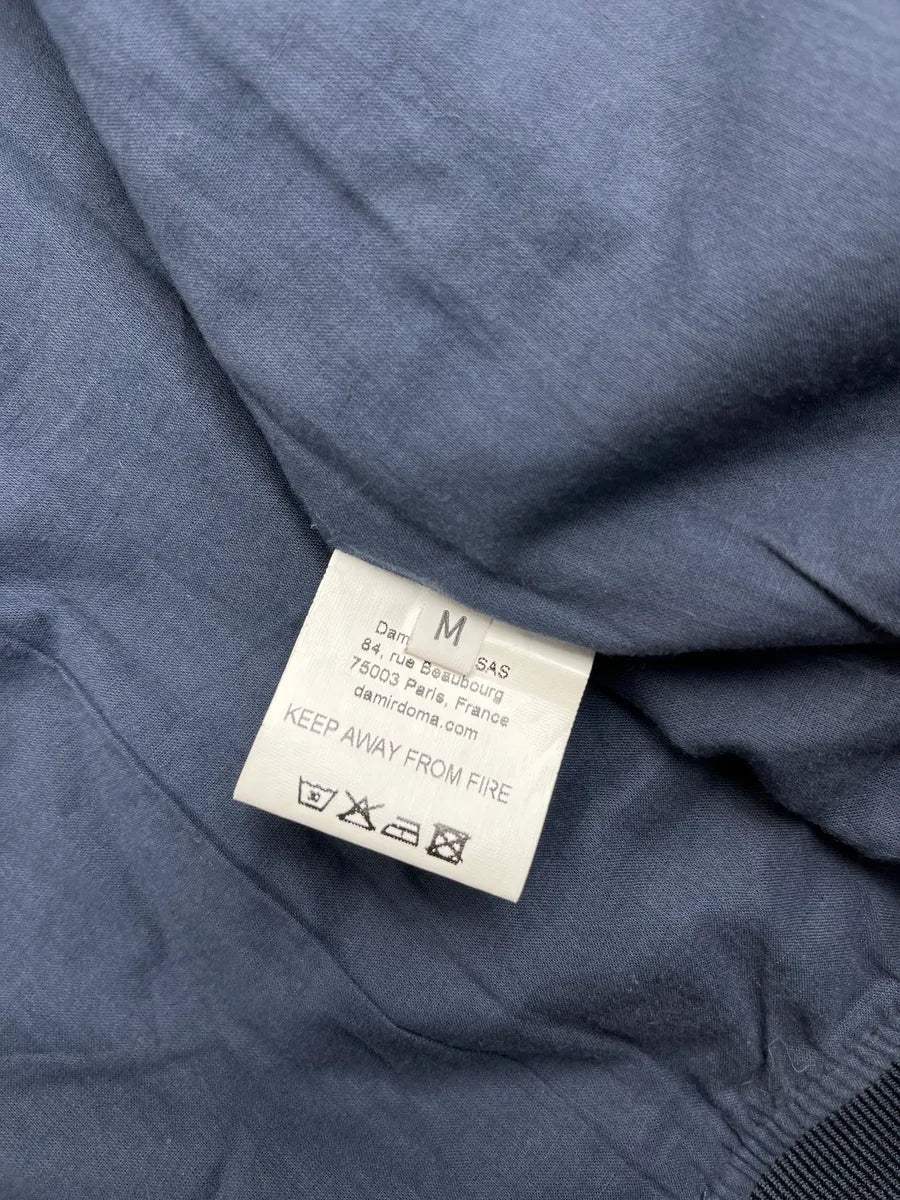 Damir Doma Slate Blue Nylon Multi-Pocket Bomber Jacket vkguNRM 9