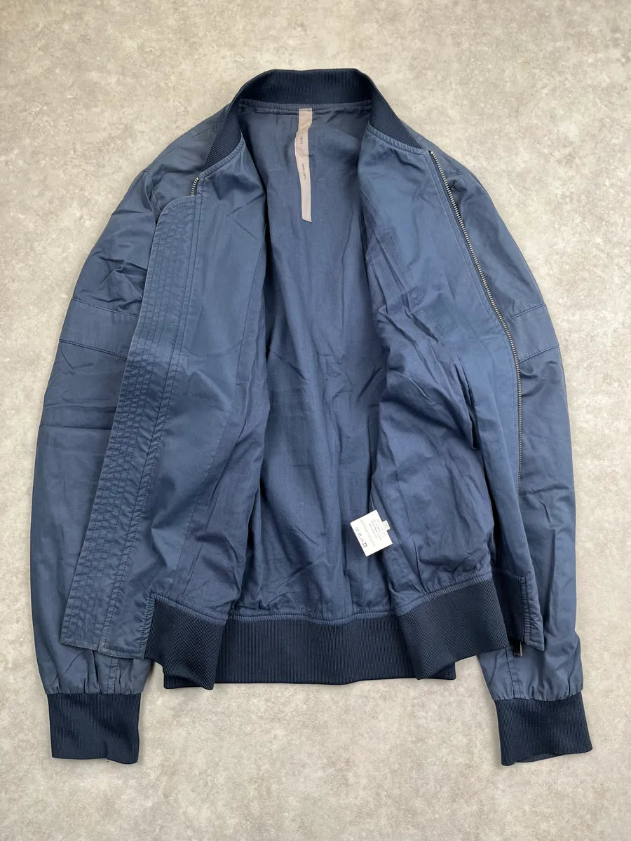 Damir Doma Slate Blue Nylon Multi-Pocket Bomber Jacket vkguNRM 1