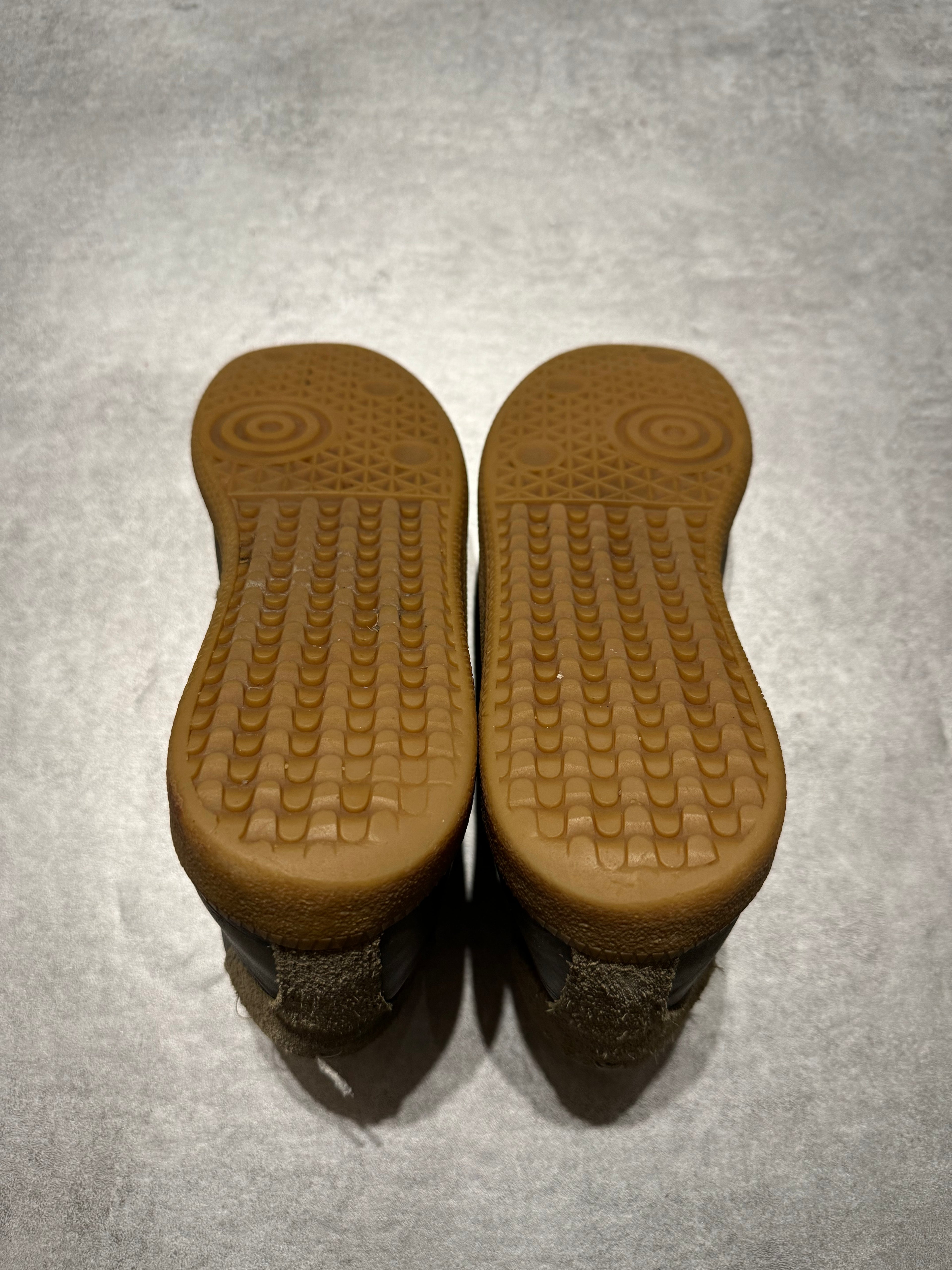 Maison Margiela Replica High Brown Leather Shoes