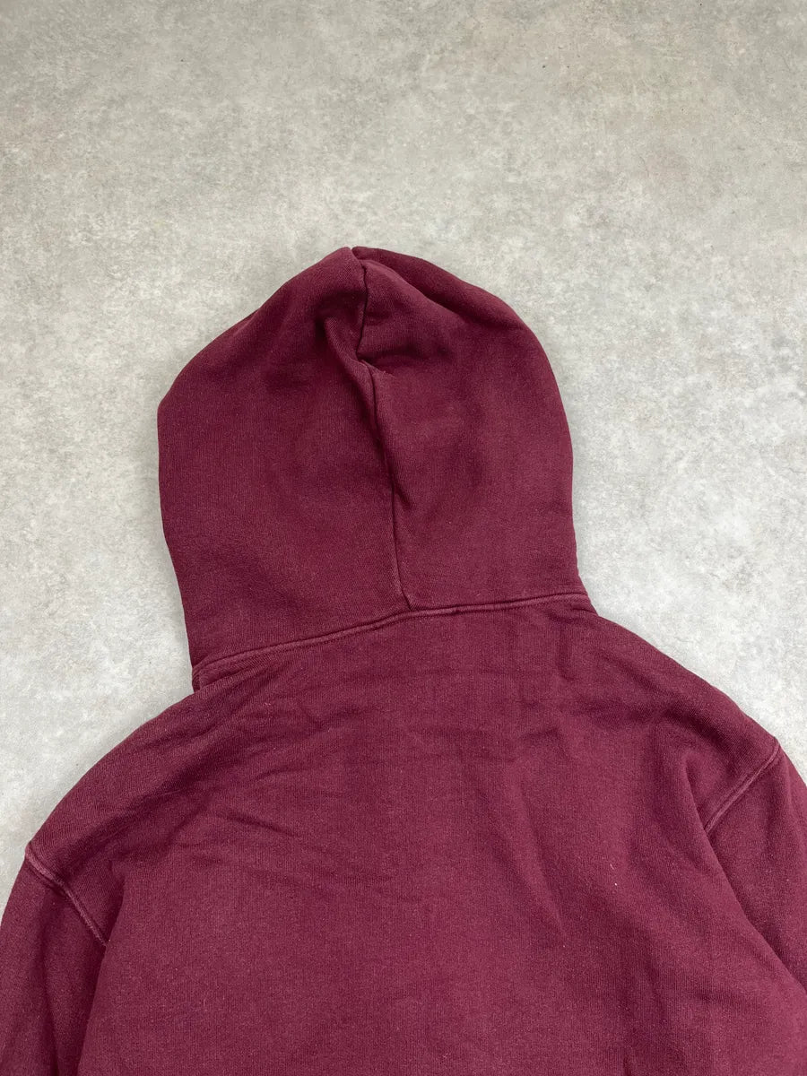 2010s Dolce & Gabbana Burgundy Embroidered Zip-up Hoodie OwyxaUkV 6