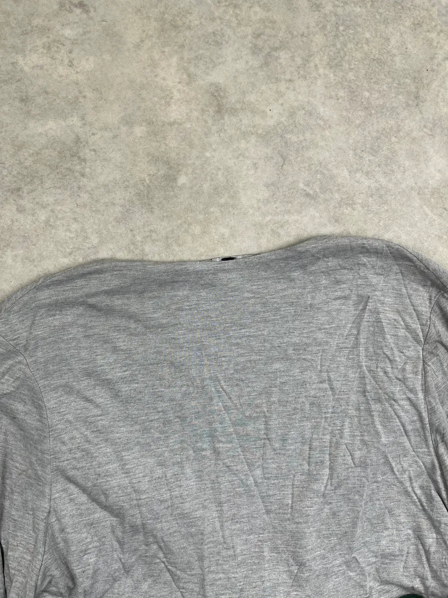 SS2008 Gucci Grey Modal Logo Wrap Longsleeve by Frida Giannini aYFtZPLl 5