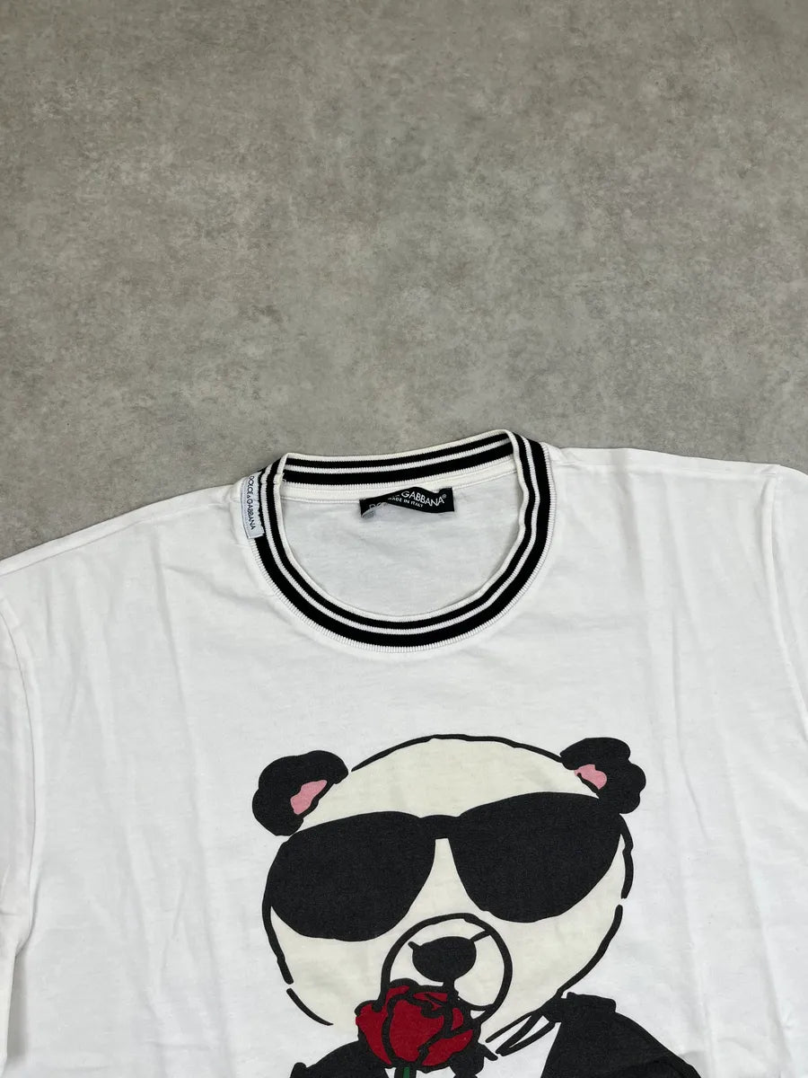2010s Dolce & Gabbana Graphic Panda T-Shirt uFOJfLi 5