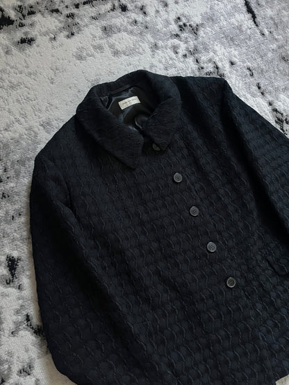 AW2015 Dries Van Noten Wool Black Jacket (XS/S)