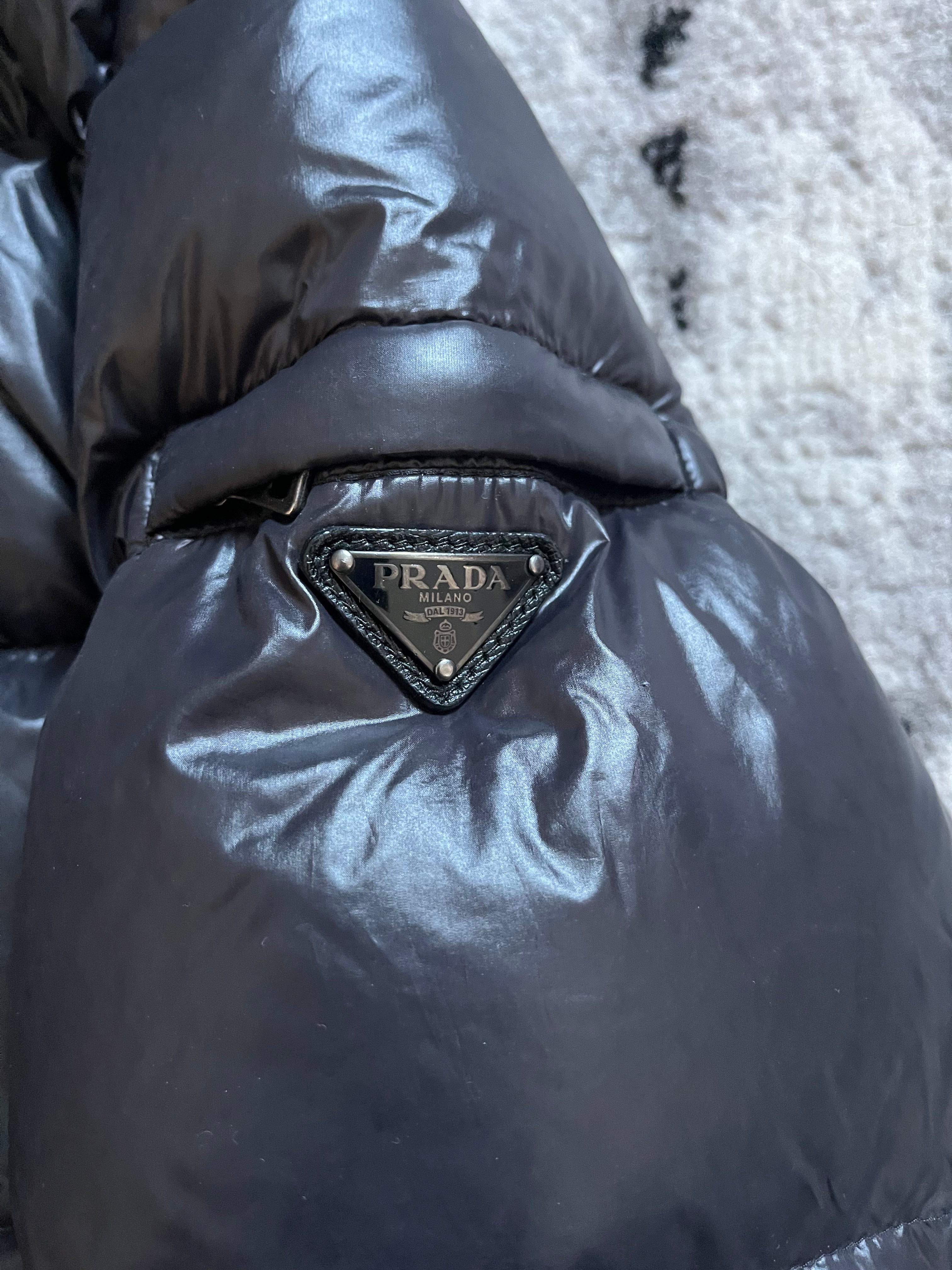 AW2011 Prada Navy Puffer Jacket