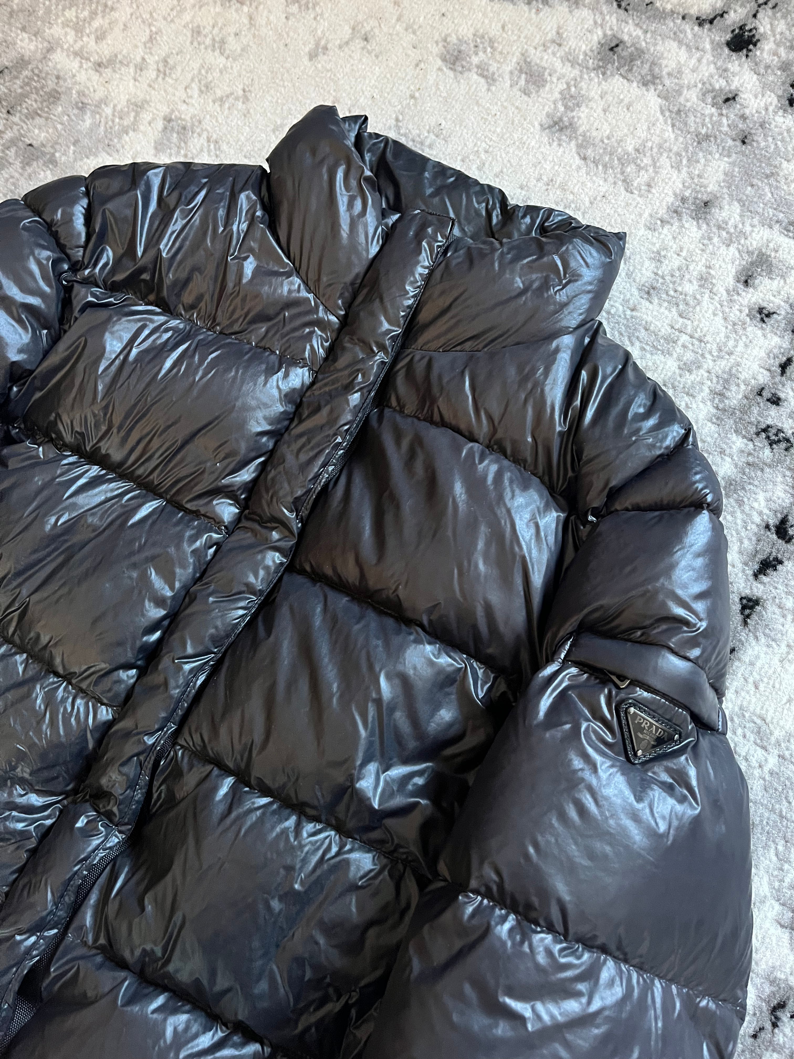 AW2011 Prada Navy Puffer Jacket