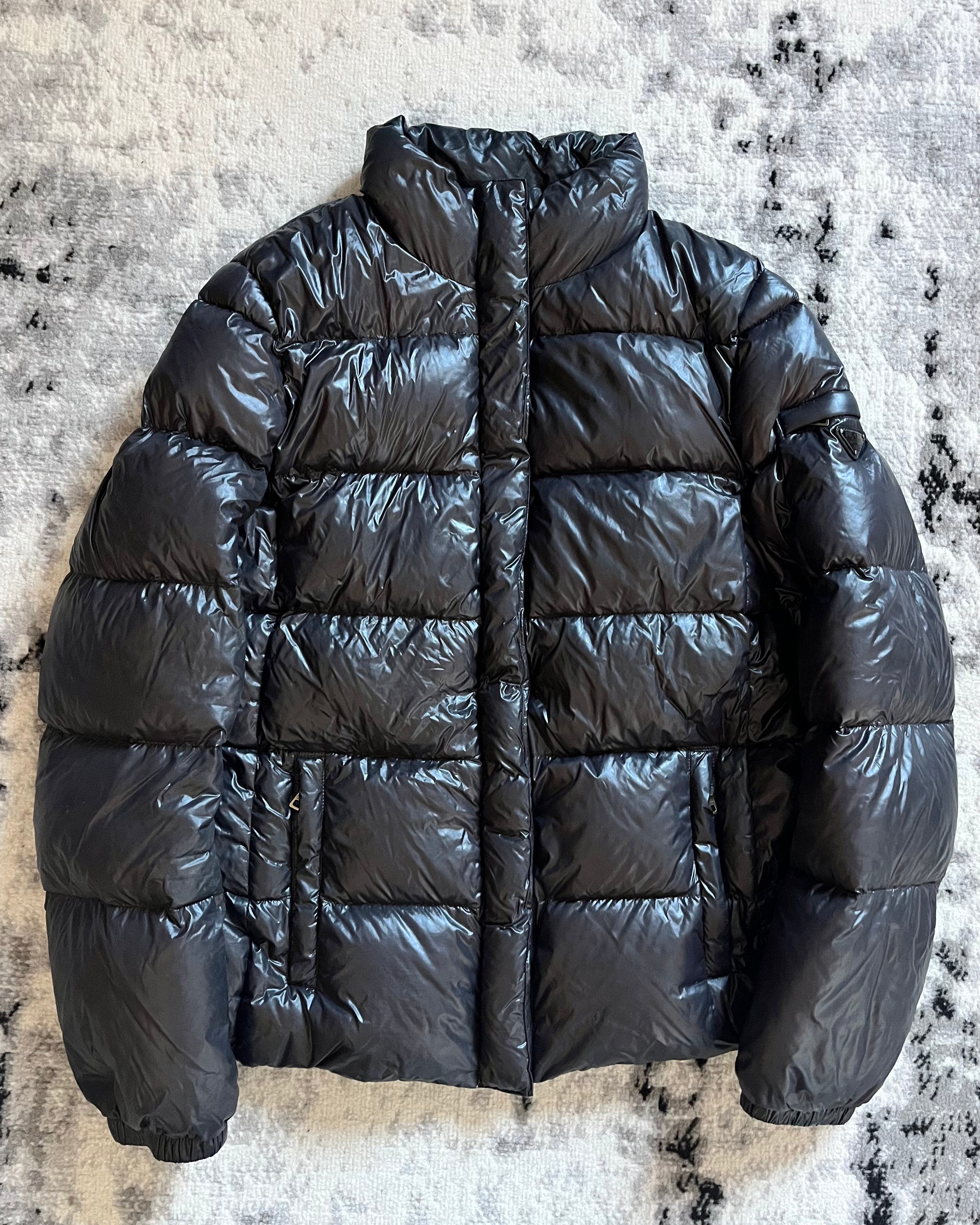 AW2011 Prada Navy Puffer Jacket