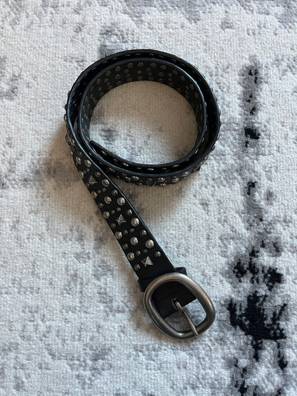 90s Emporio Armani Vibrant Leather Belt