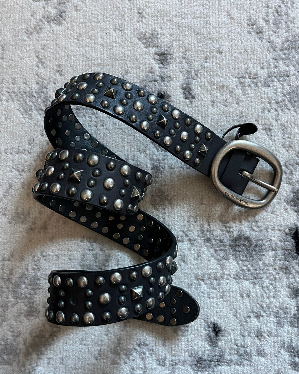 90年代 エンポリオ アルマーニ 鮮やかなレザーベルト