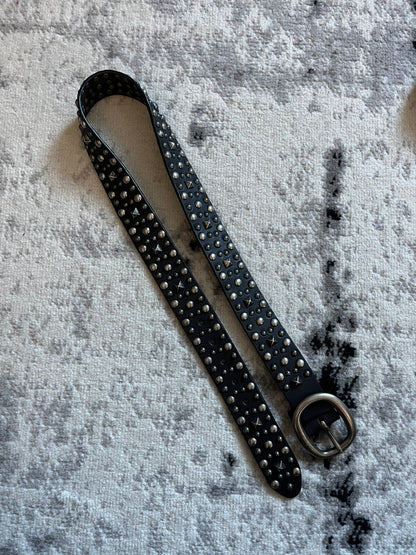 90s Emporio Armani Vibrant Leather Belt