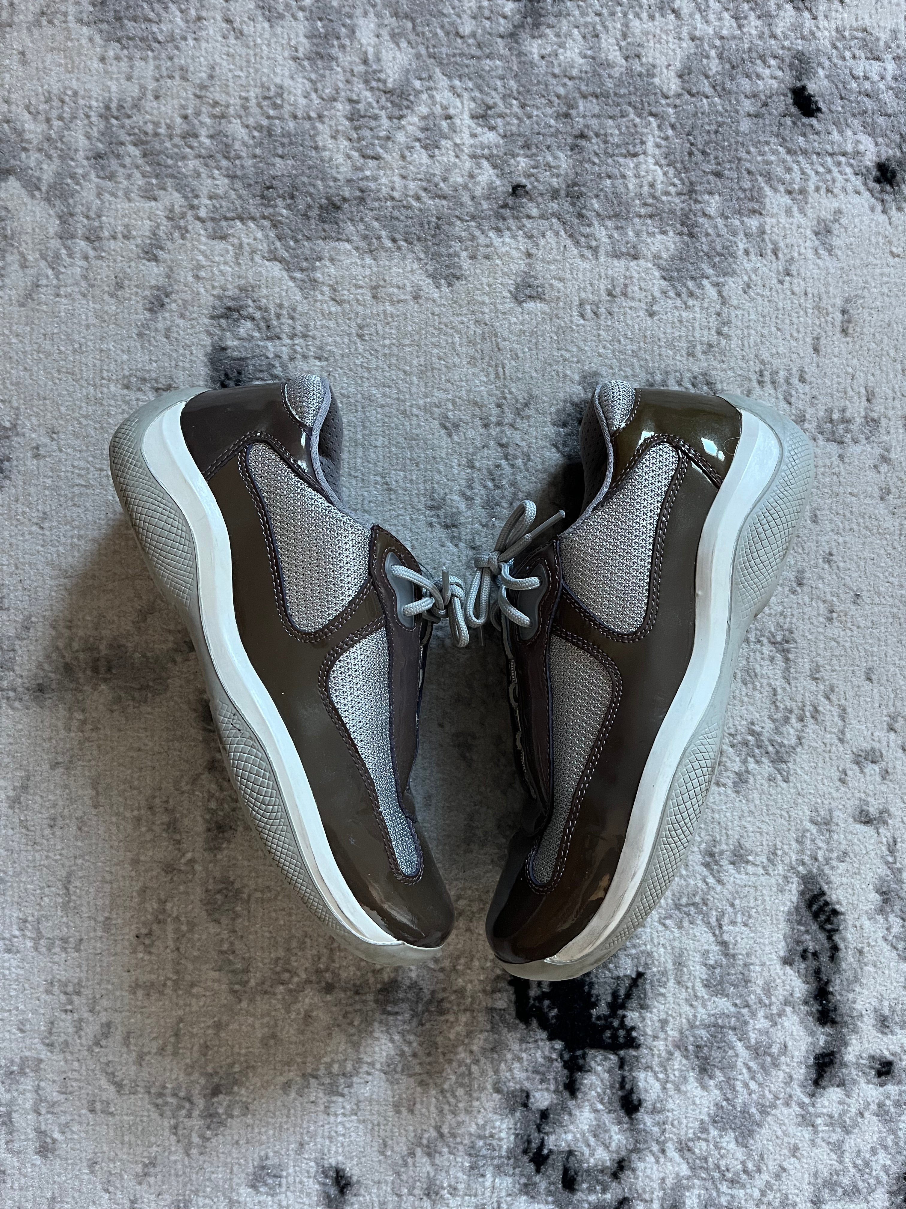 Prada America's Cup Brown Satin (37eu/us5)