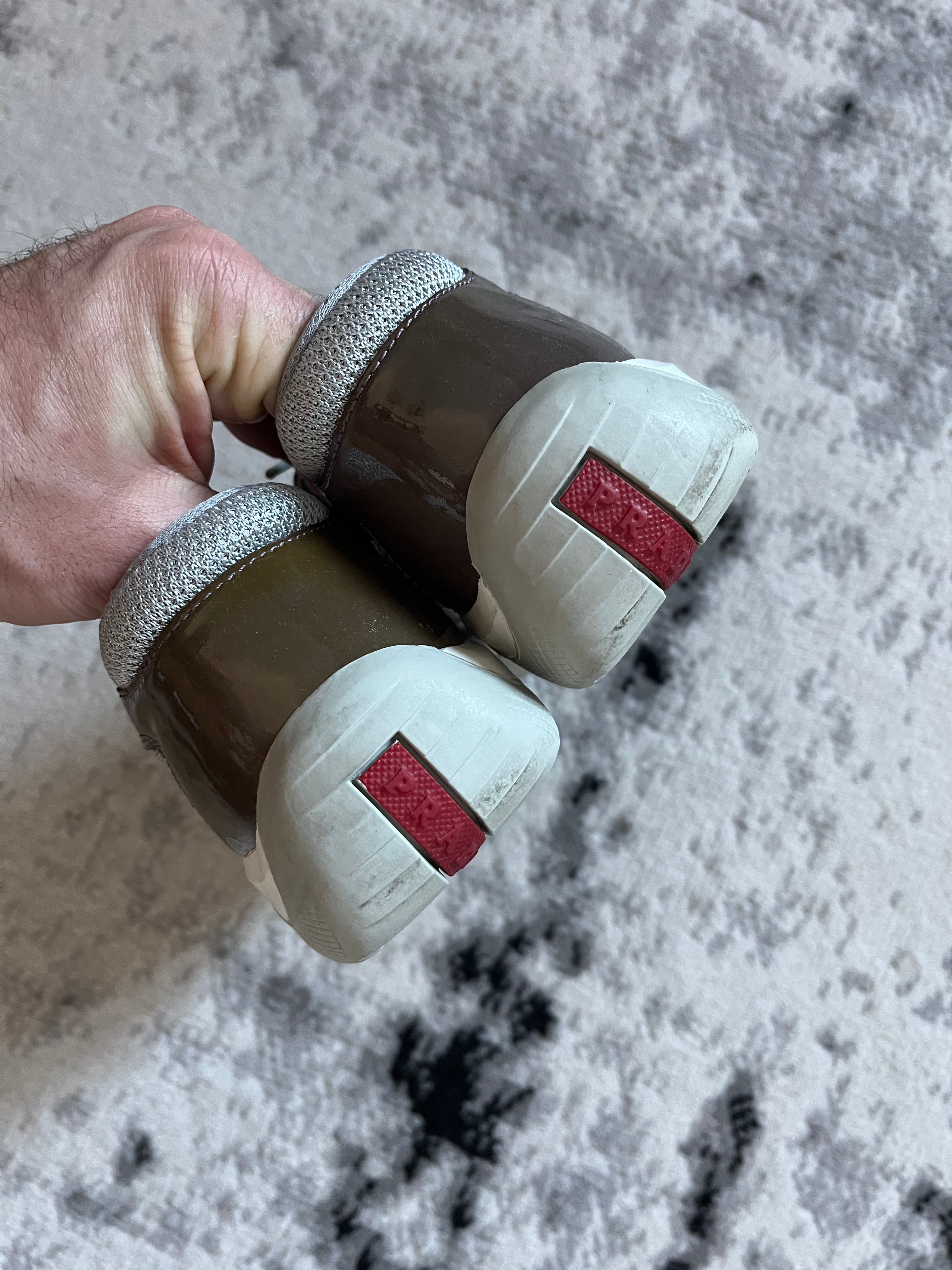 Prada America's Cup Brown Satin (37eu/us5)