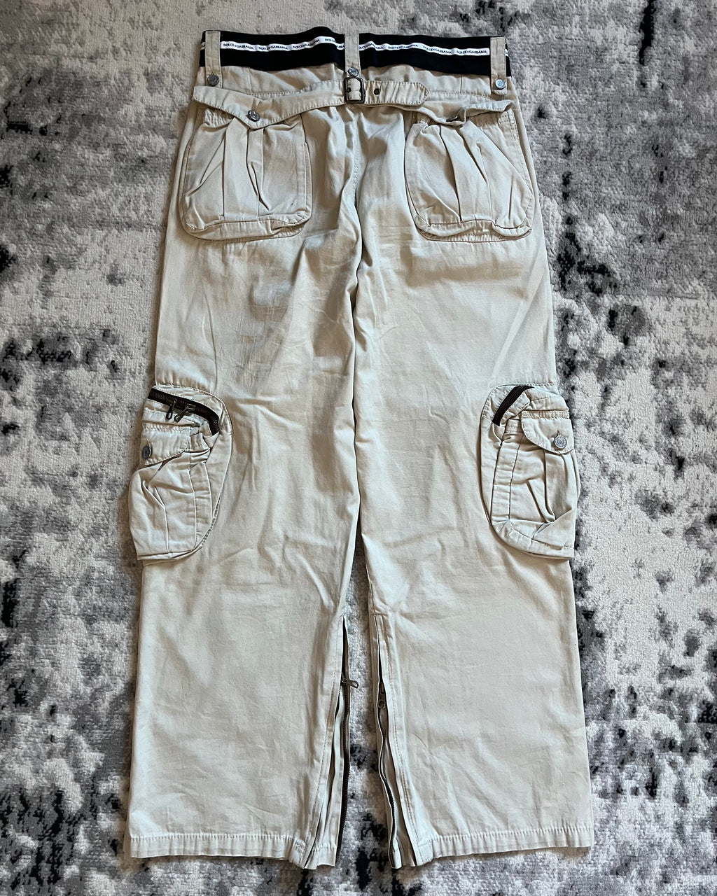 2002AW ドルチェ＆ガッバーナ ロイヤル カーゴ パンツ (M)