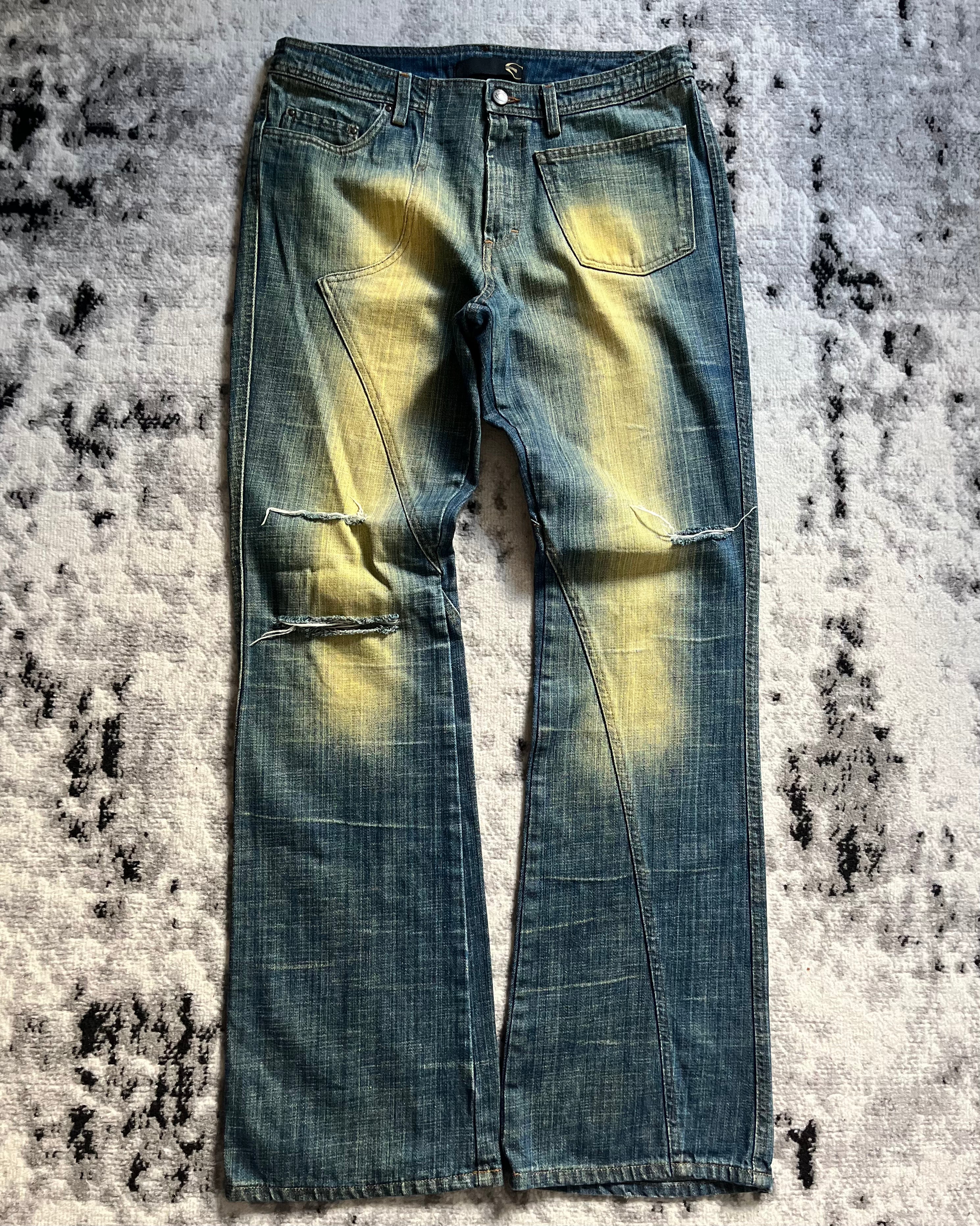 00s Cavalli アーカイブ フェード リラックス ジーンズ (L)