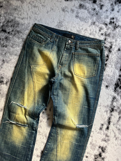 00s Cavalli Archive Faded Relaxed Jeans (L)