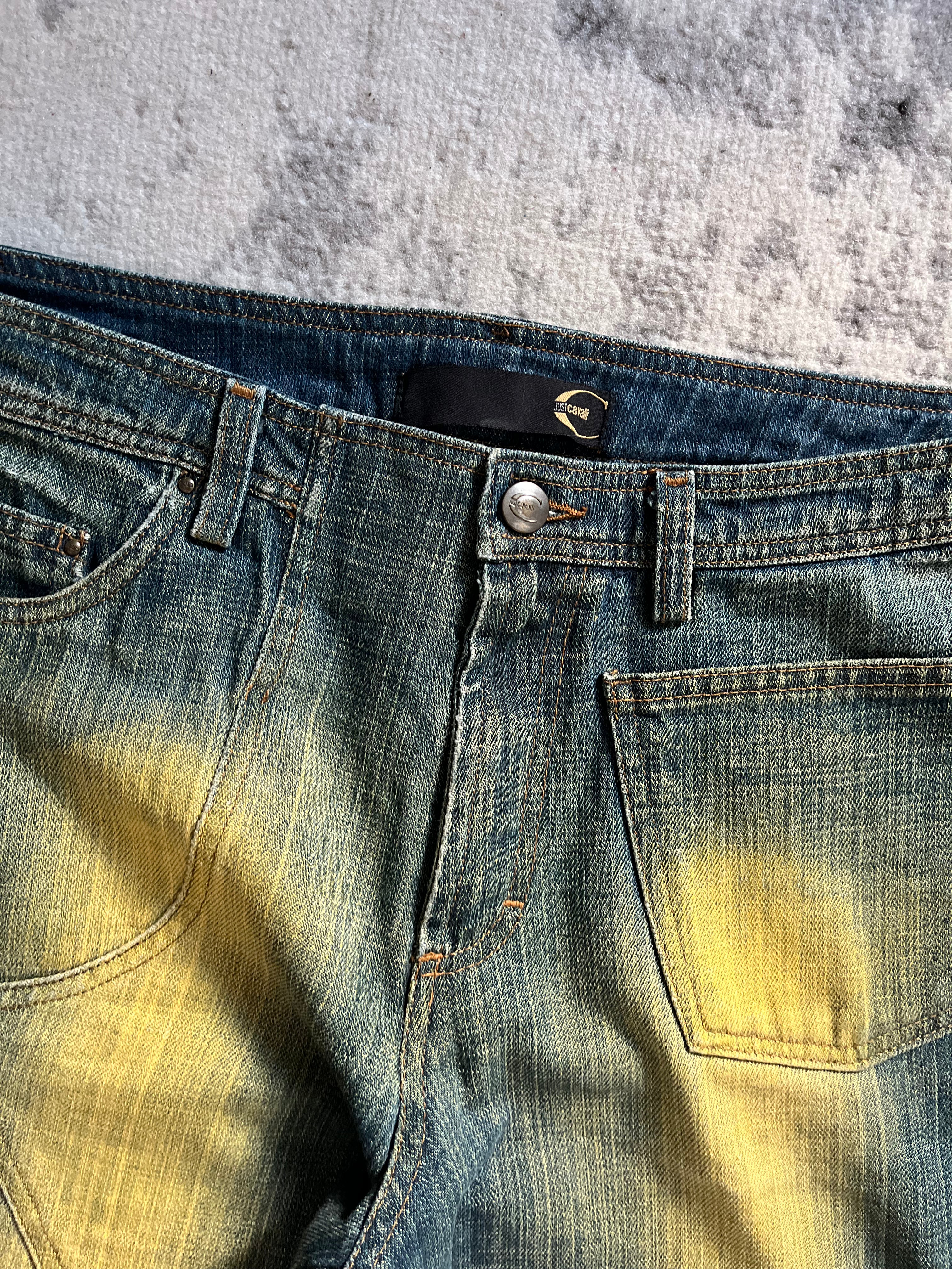 00s Cavalli アーカイブ フェード リラックス ジーンズ (L)