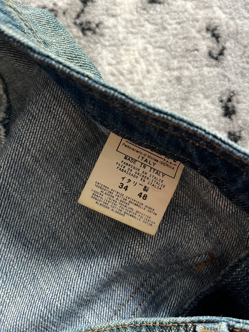 00s Cavalli アーカイブ フェード リラックス ジーンズ (L)