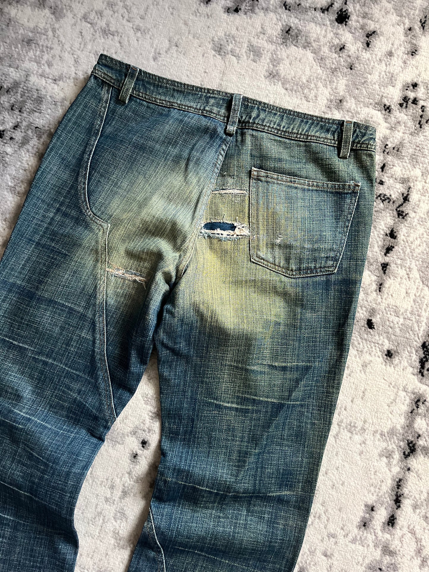 00s Cavalli Archive Faded Relaxed Jeans (L)