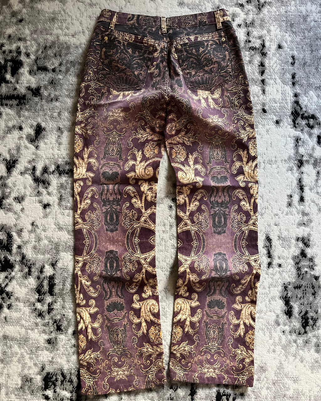 1998 Roberto Cavalli アラビア ロイヤル レガシー ネプチューン パンツ (S)