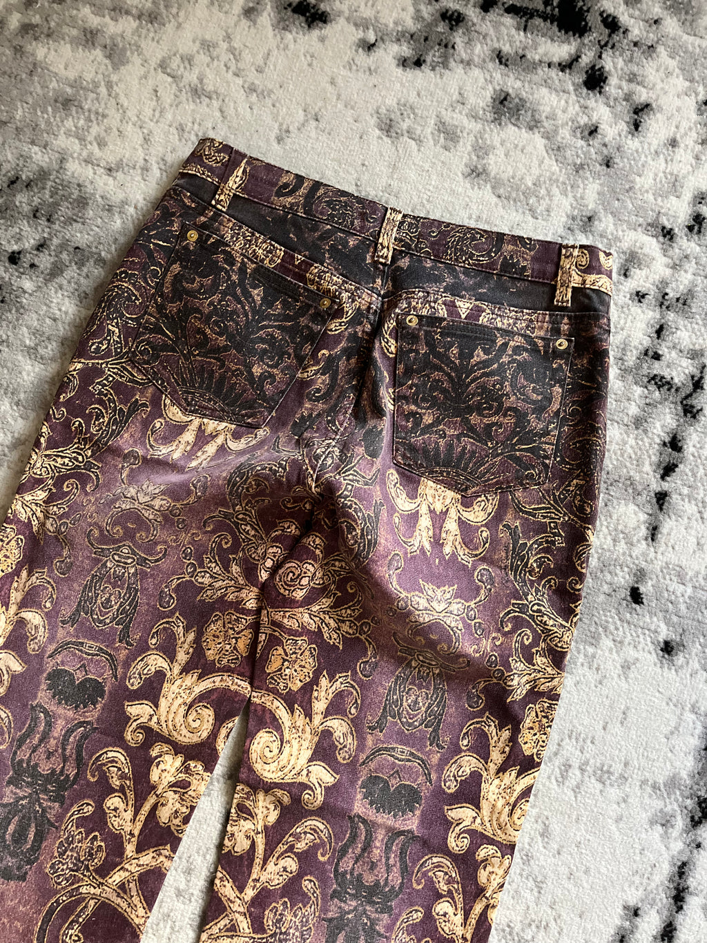 1998 Roberto Cavalli アラビア ロイヤル レガシー ネプチューン パンツ (S)