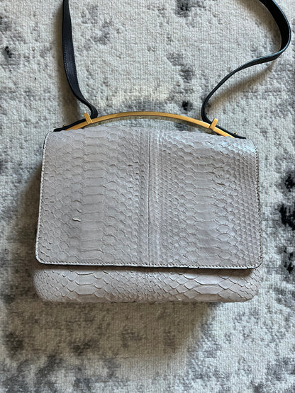 Marni Python Leather Modern Bag