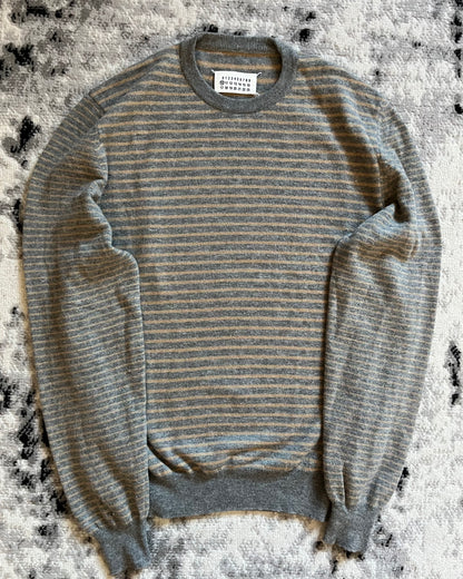 Maison Margiela Striped Wool Sweater (L)