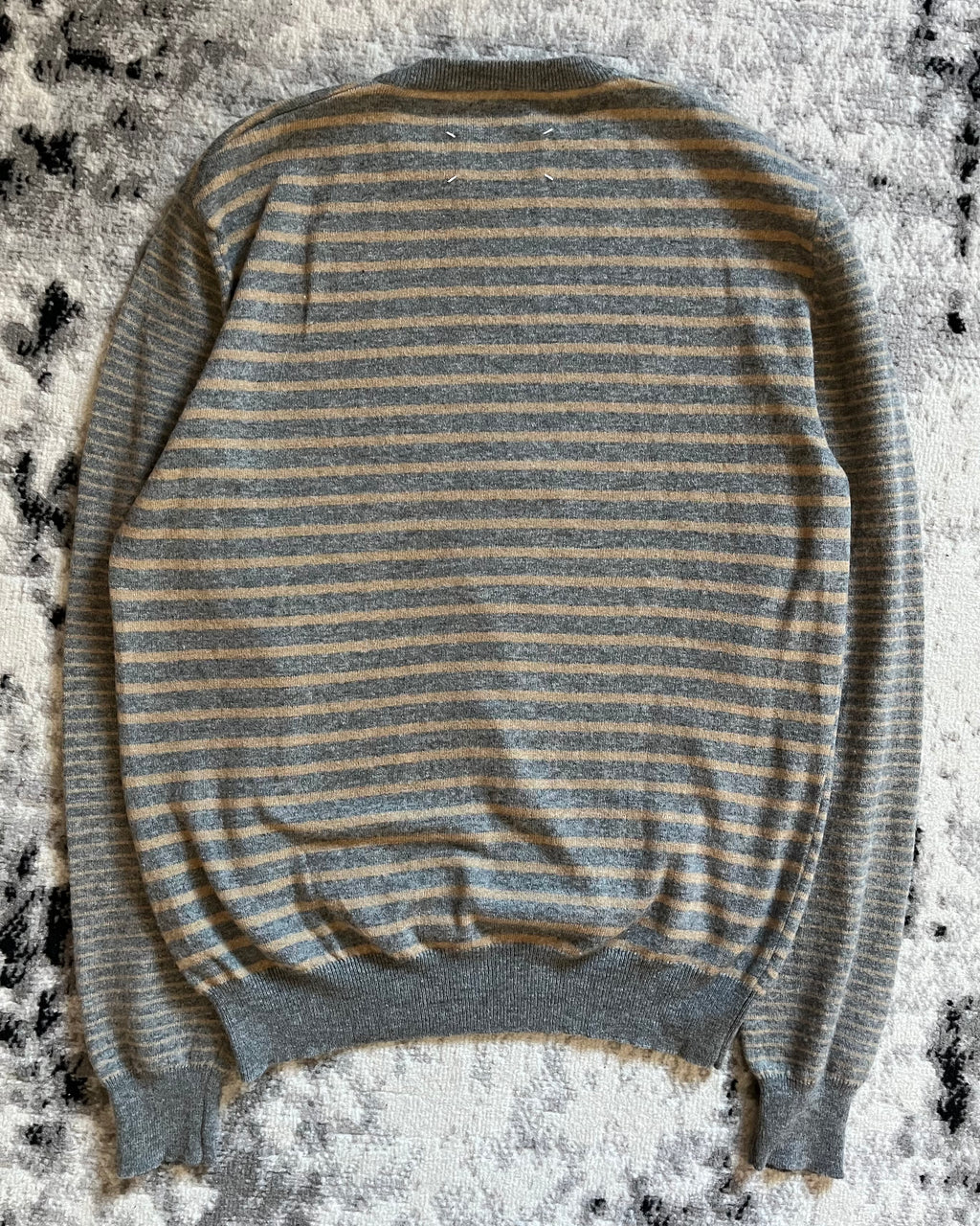 Maison Margiela Striped Wool Sweater (L)