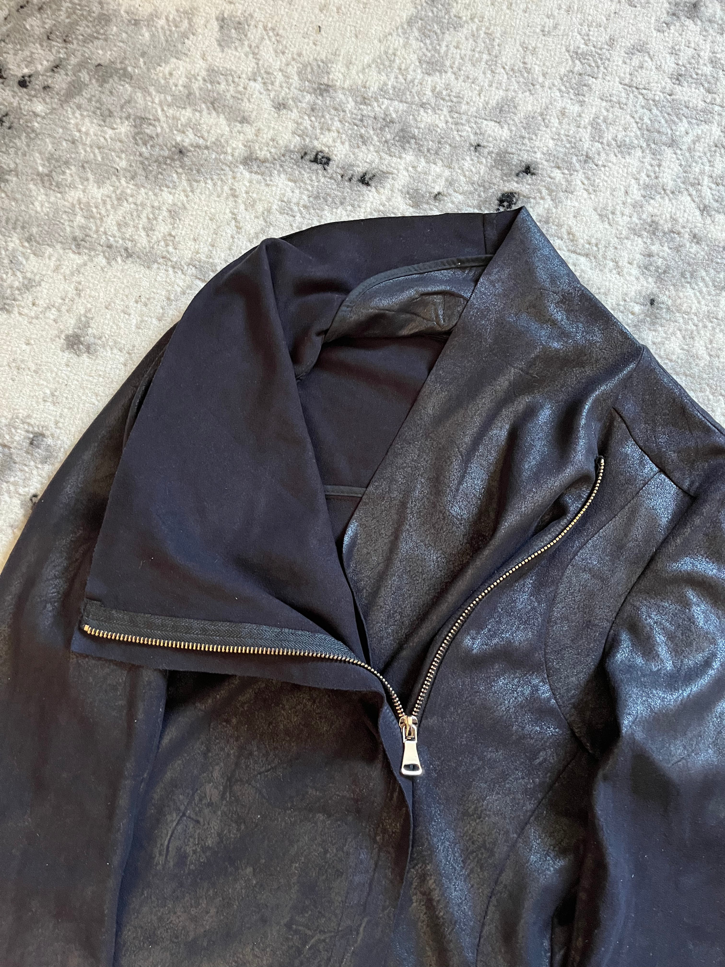 00s アーカイブ ルクソール マウンテン ネイビー シャドウ カーディガン (XS/S)