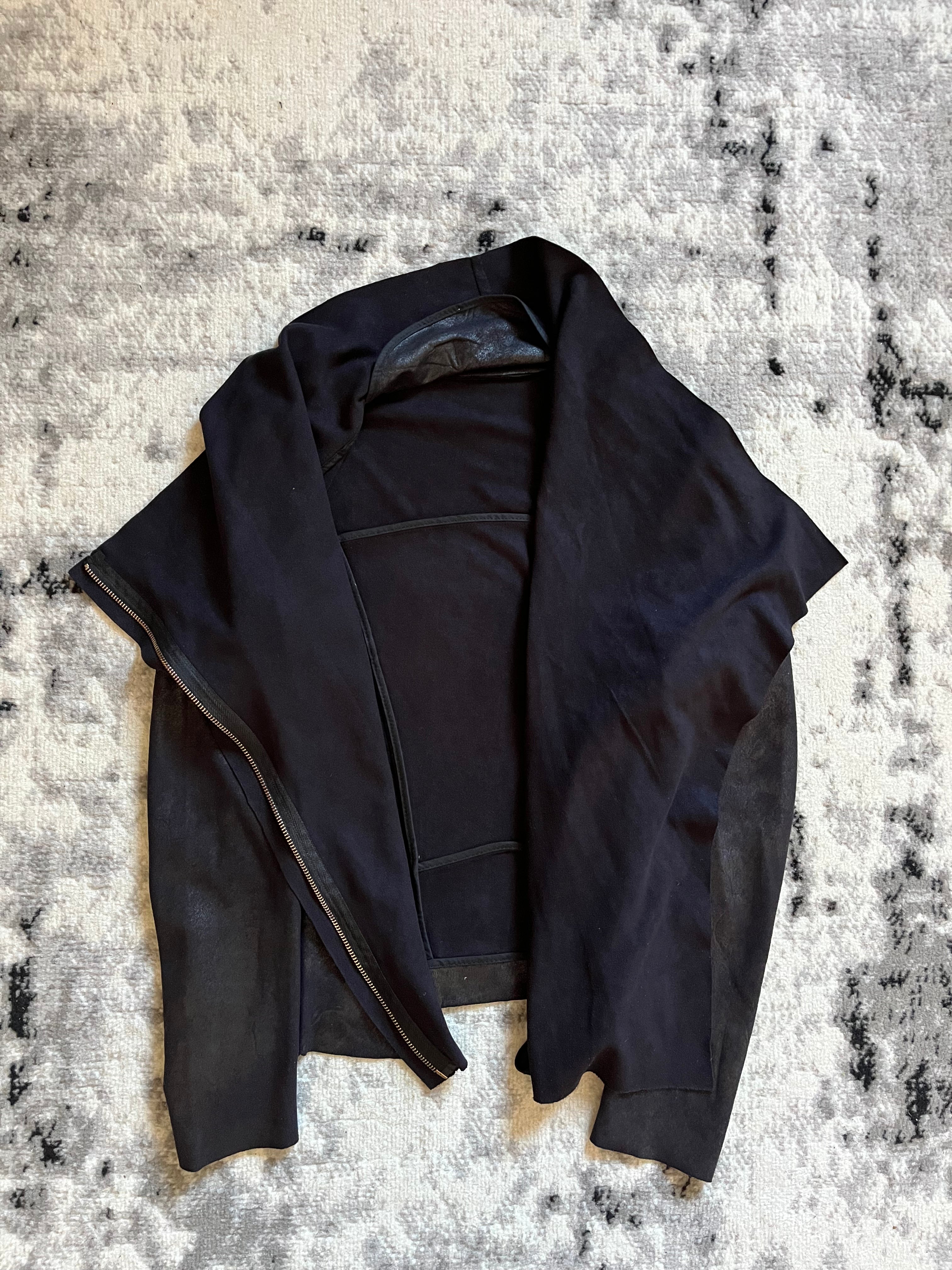 00s アーカイブ ルクソール マウンテン ネイビー シャドウ カーディガン (XS/S)