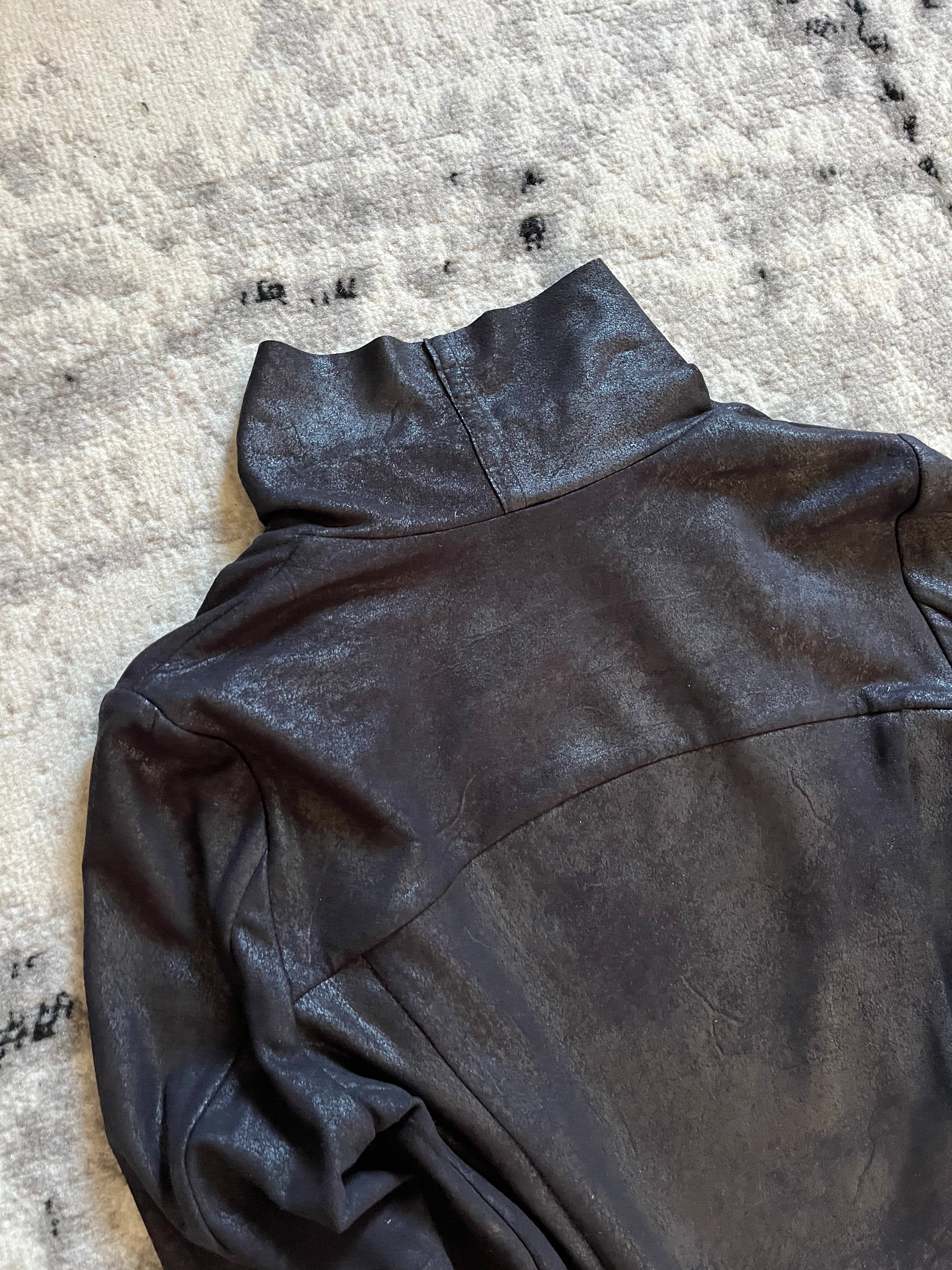 00s アーカイブ ルクソール マウンテン ネイビー シャドウ カーディガン (XS/S)