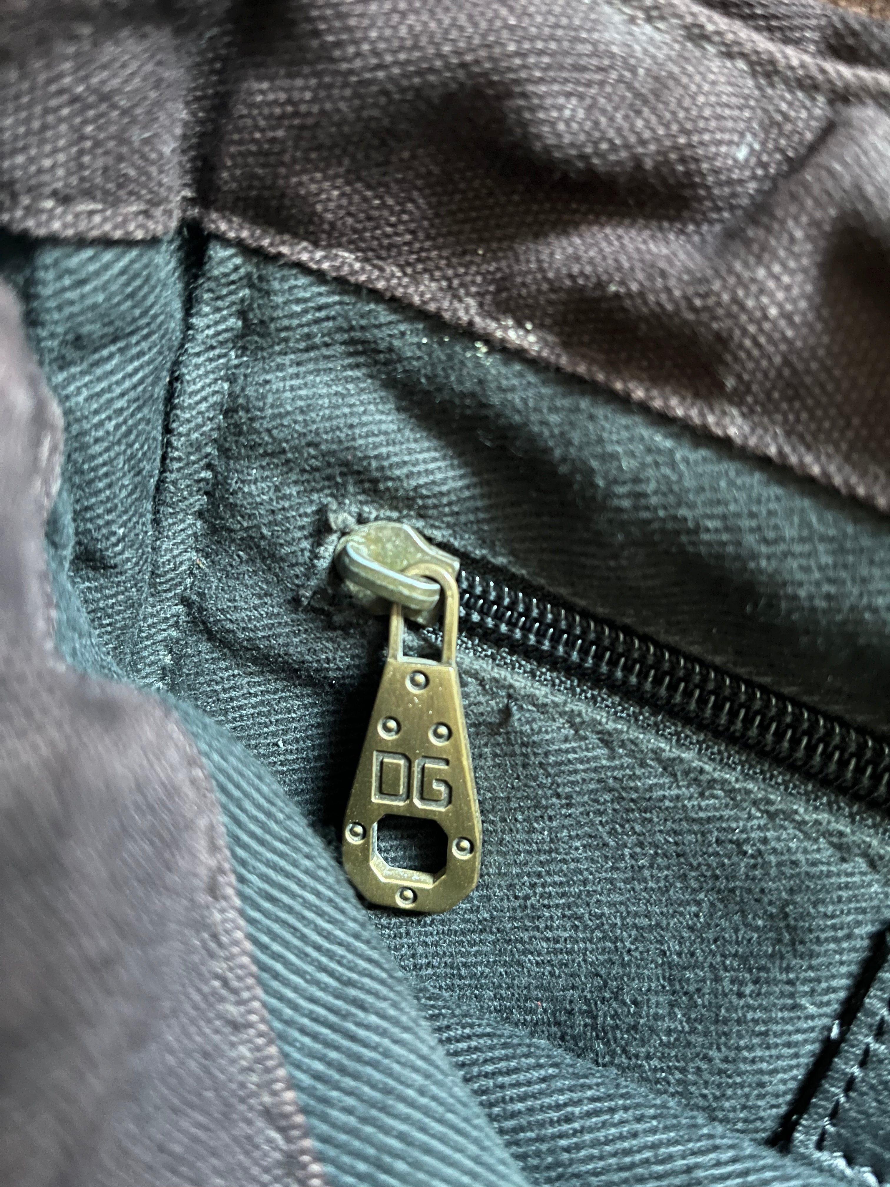 AW2001 Dolce &amp; Gabbana 皮革摔花单肩包