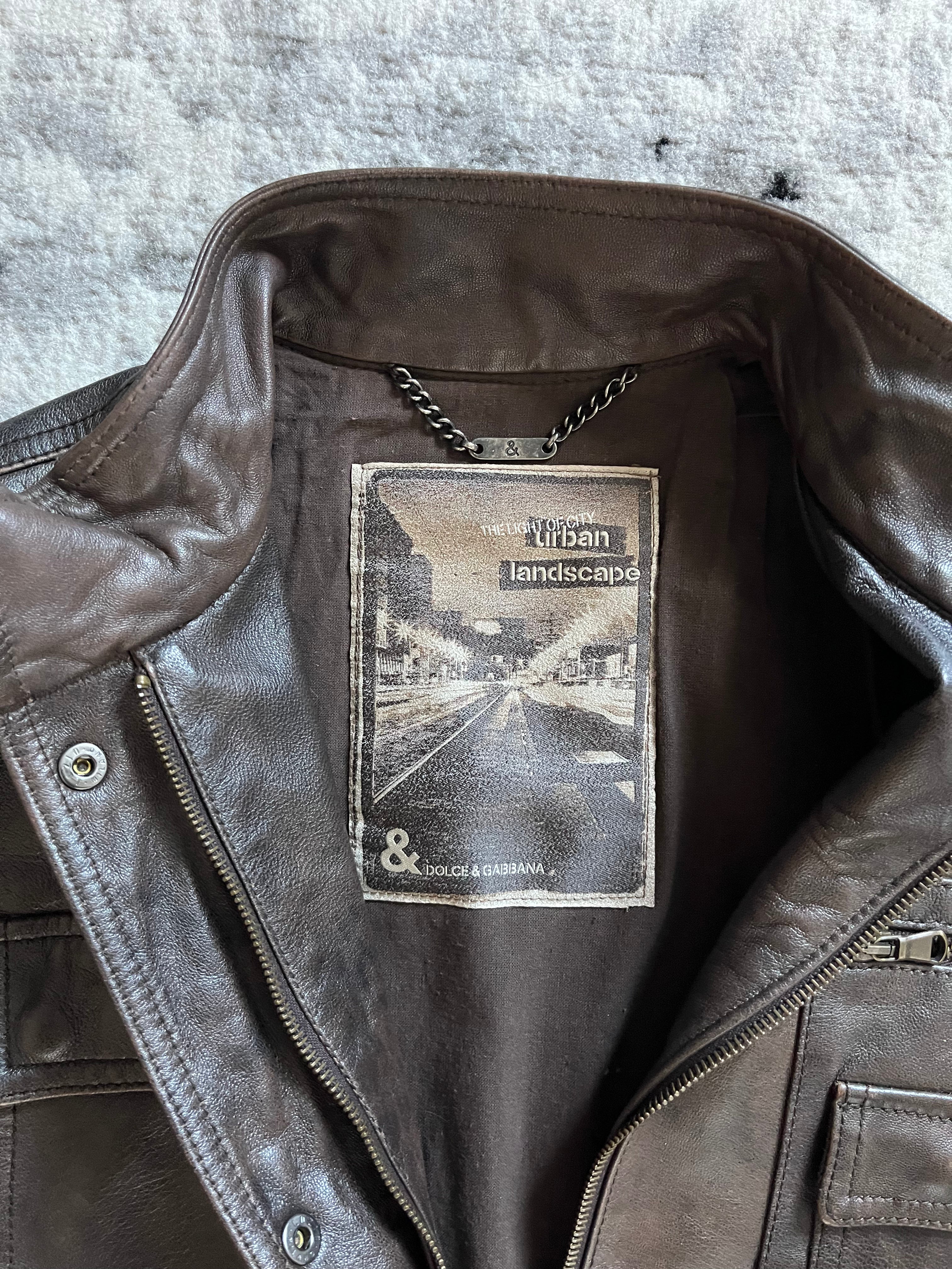 00年代 ドルチェ&amp;ガッバーナ ノースリーブレザージャケット(XS)