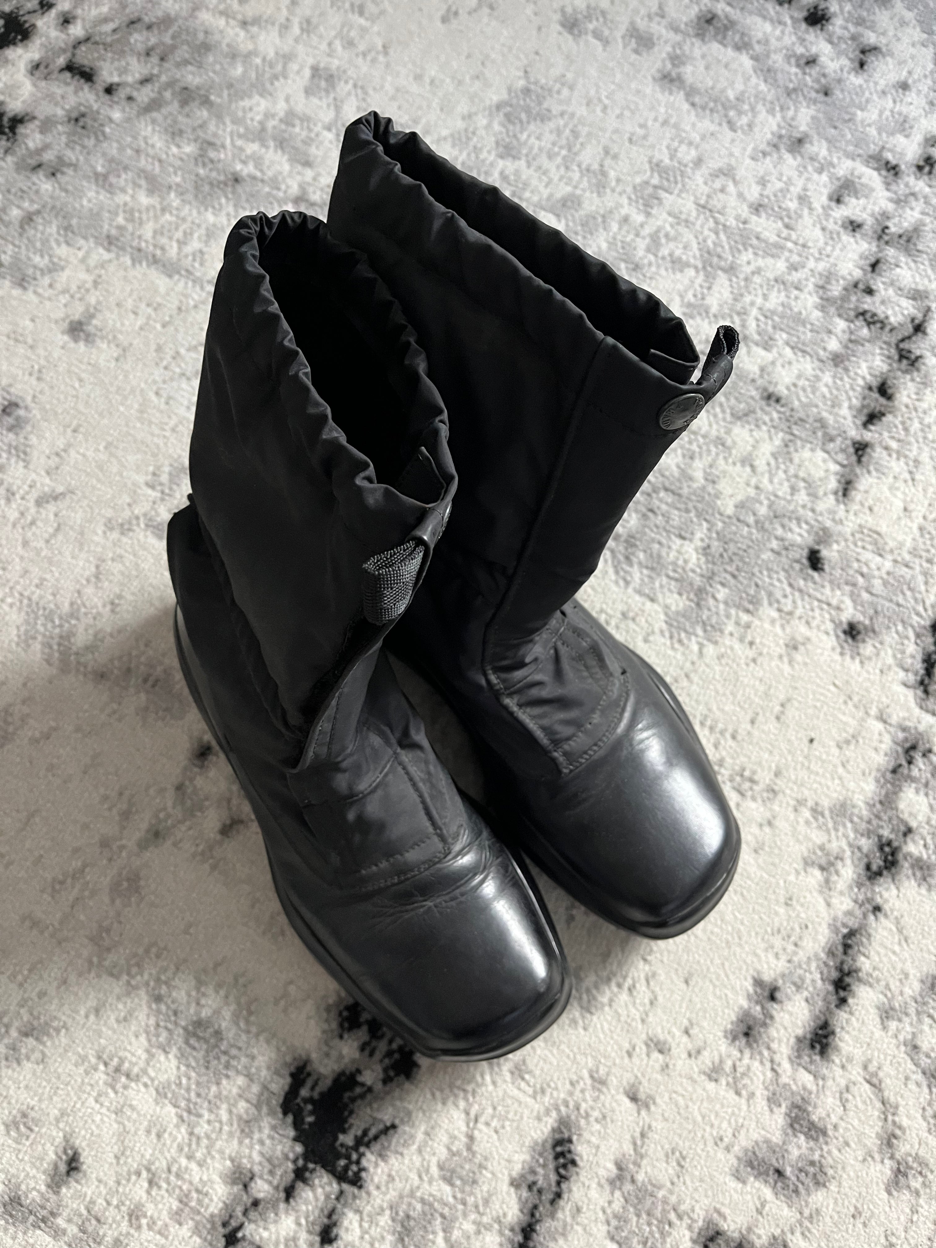 FW1999 Prada Ankle Leather Boots (44eu/us10)