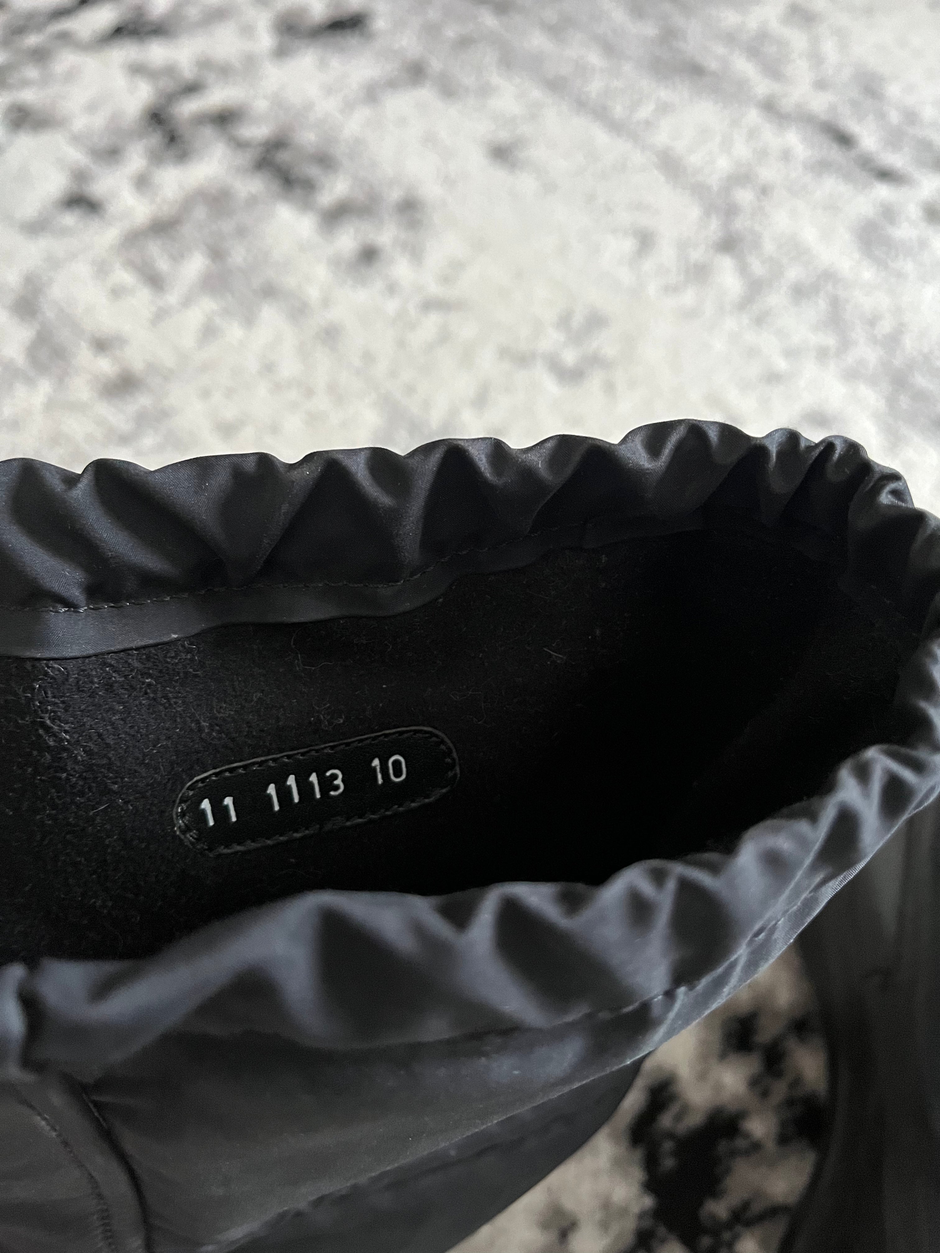 FW1999 Prada Ankle Leather Boots (44eu/us10)
