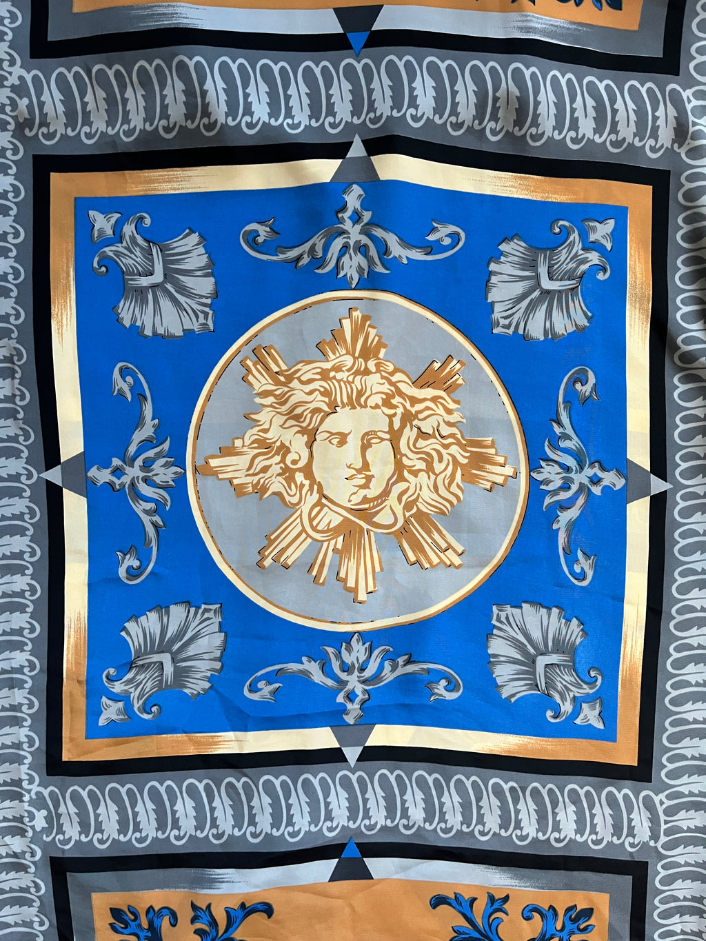 80年代 セリーヌ フランスロイヤルルネッサンス シャツ (L/XL)