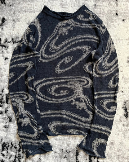 90年代 アルマーニ サイコ パーセプション セーター (M)