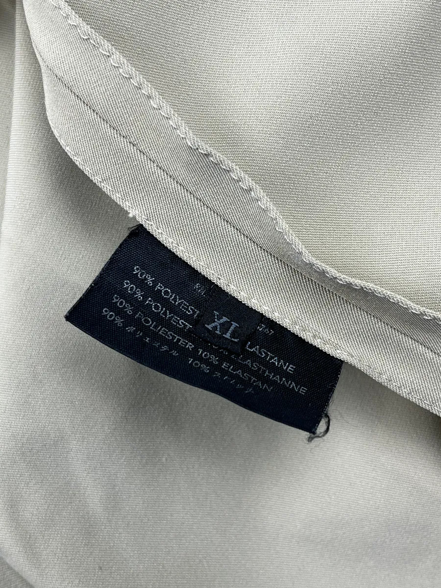 2000s Prada Beige Harrington Buttoned Collar Light Jacket AwJAQwGN 9