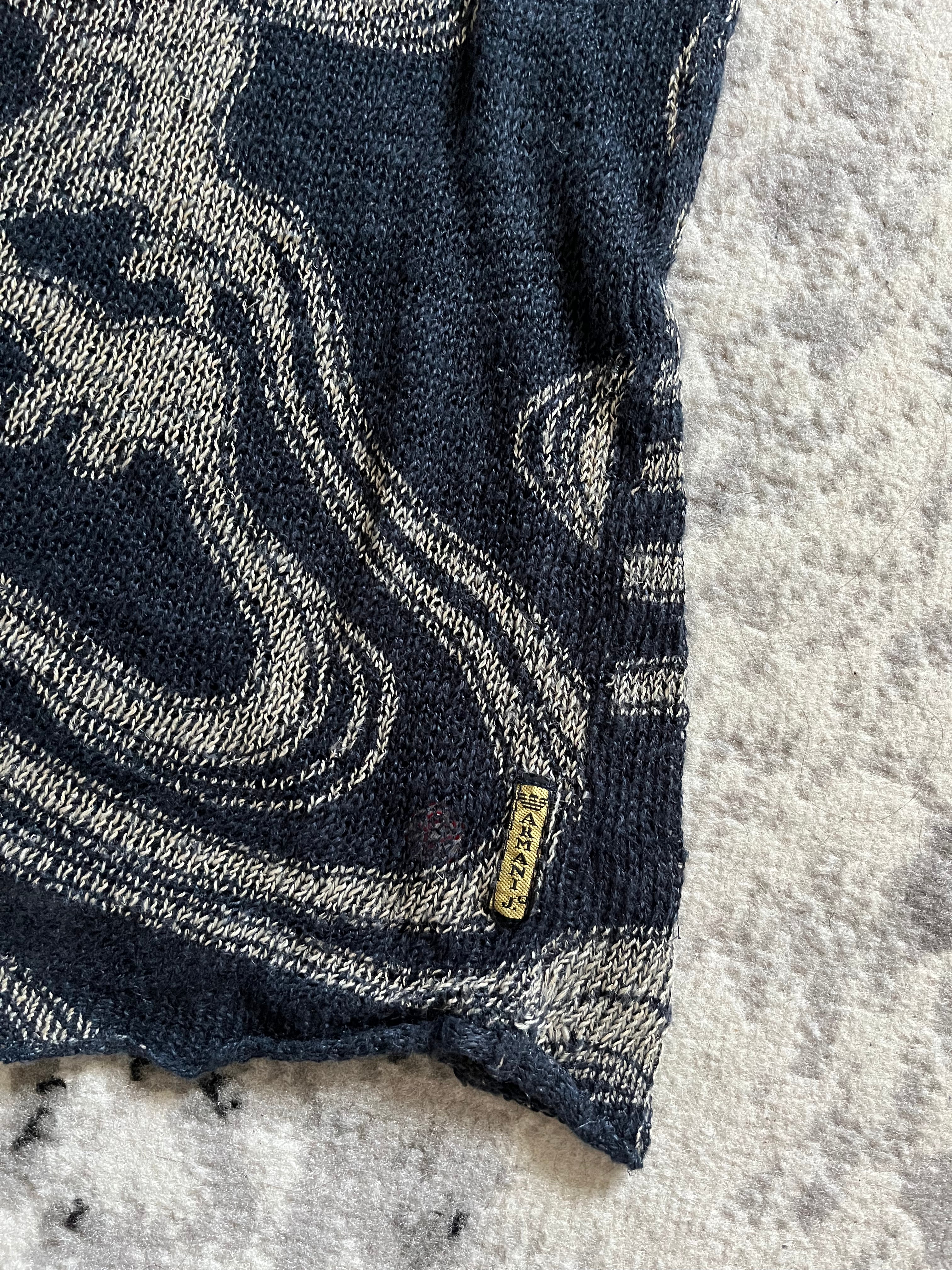 90s Armani Psycho Perception Sweater (M)