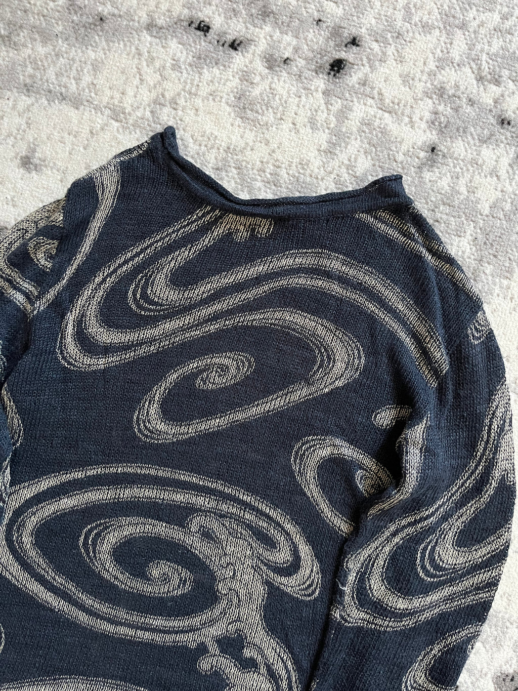 90s Armani Psycho Perception Sweater (M)