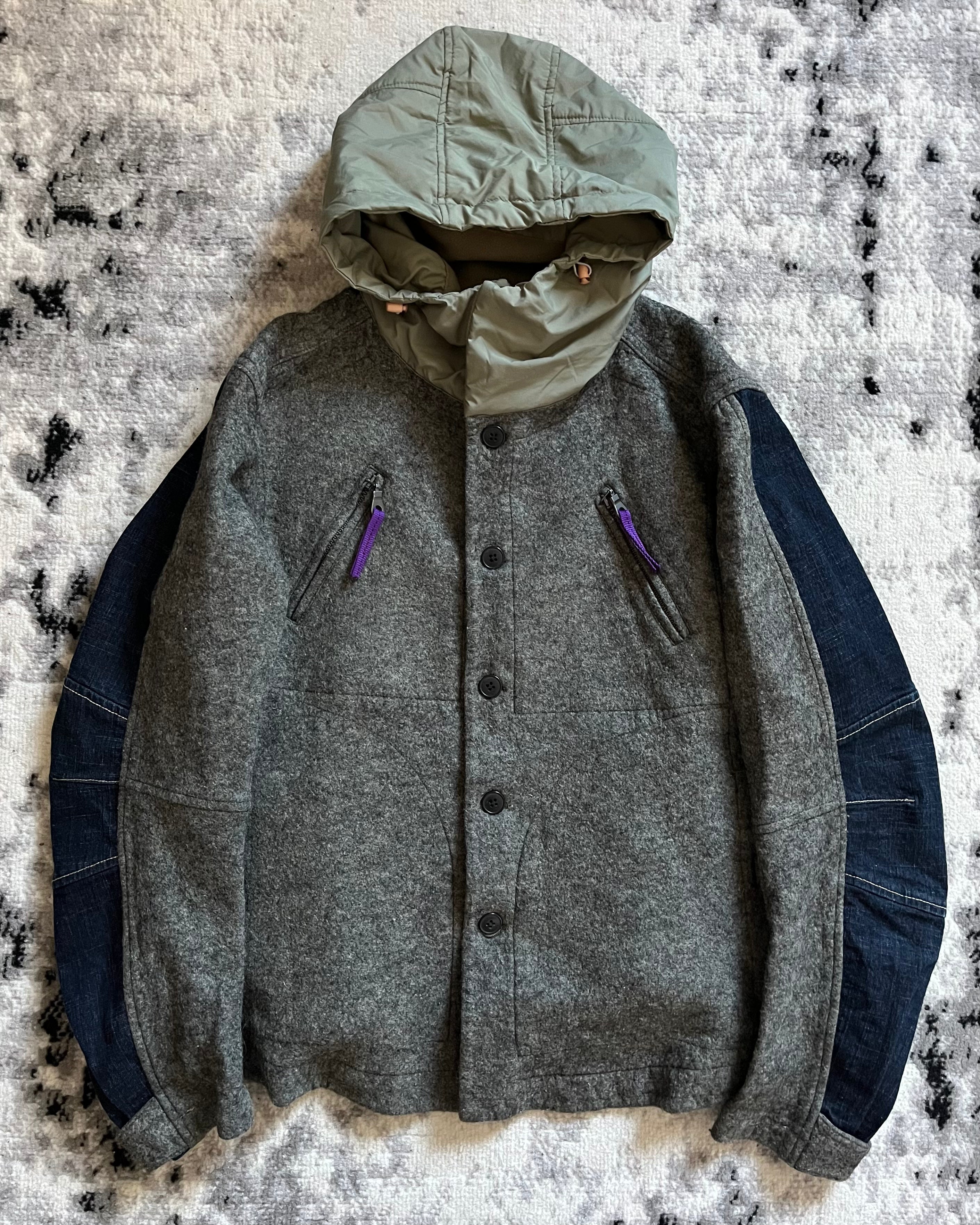 2000 Marithe + Francois Girbaud Technical Hybride Jacket (XS/S)