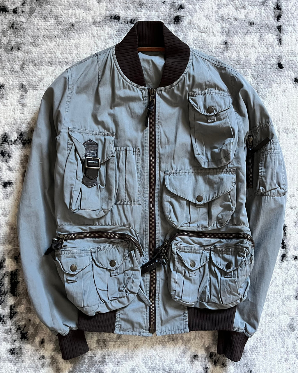 SS2003 ドルチェ＆ガッバーナ ハンター カーゴ ボンバー ジャケット (S)