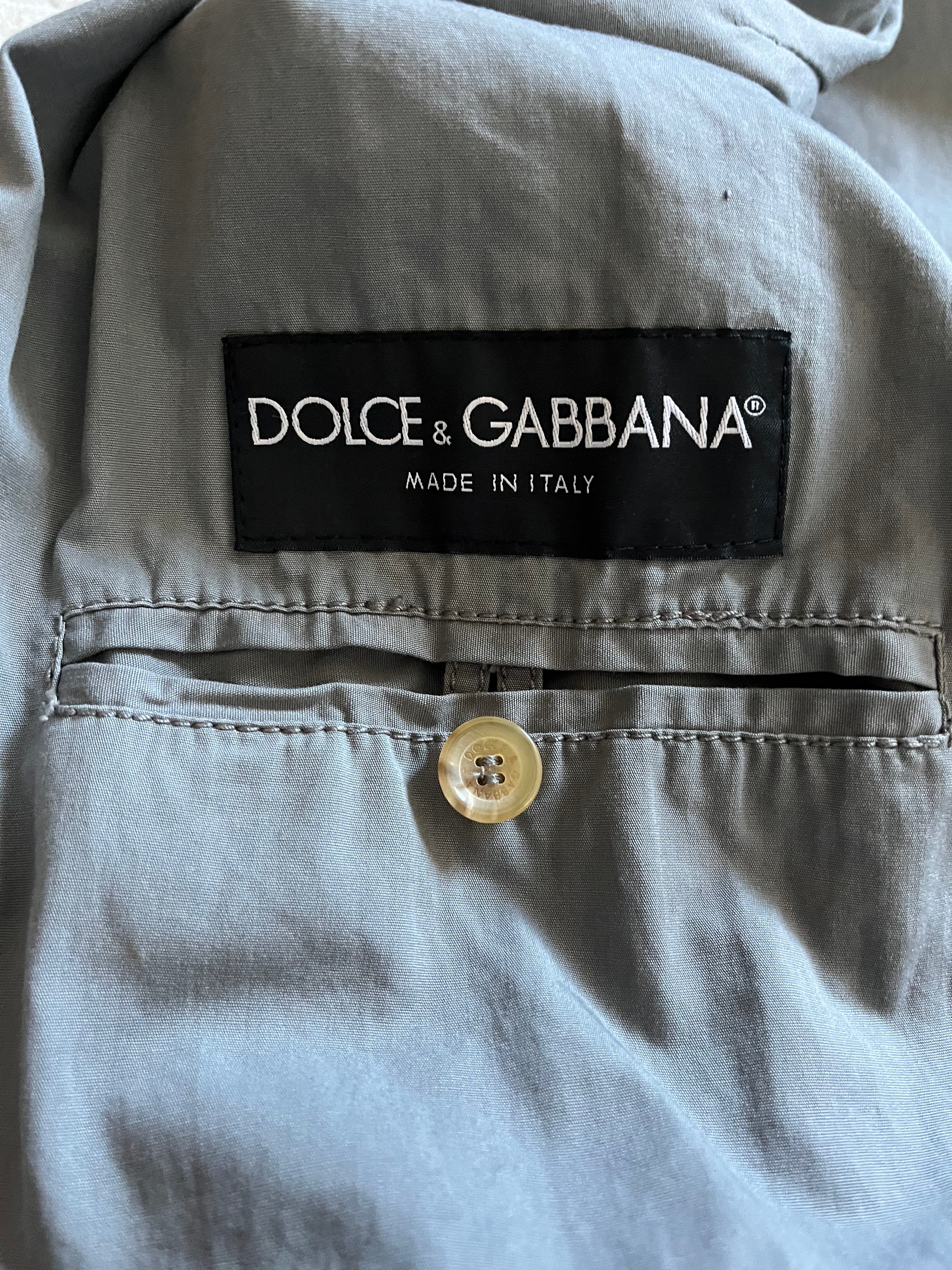 SS2003 ドルチェ＆ガッバーナ ハンター カーゴ ボンバー ジャケット (S)