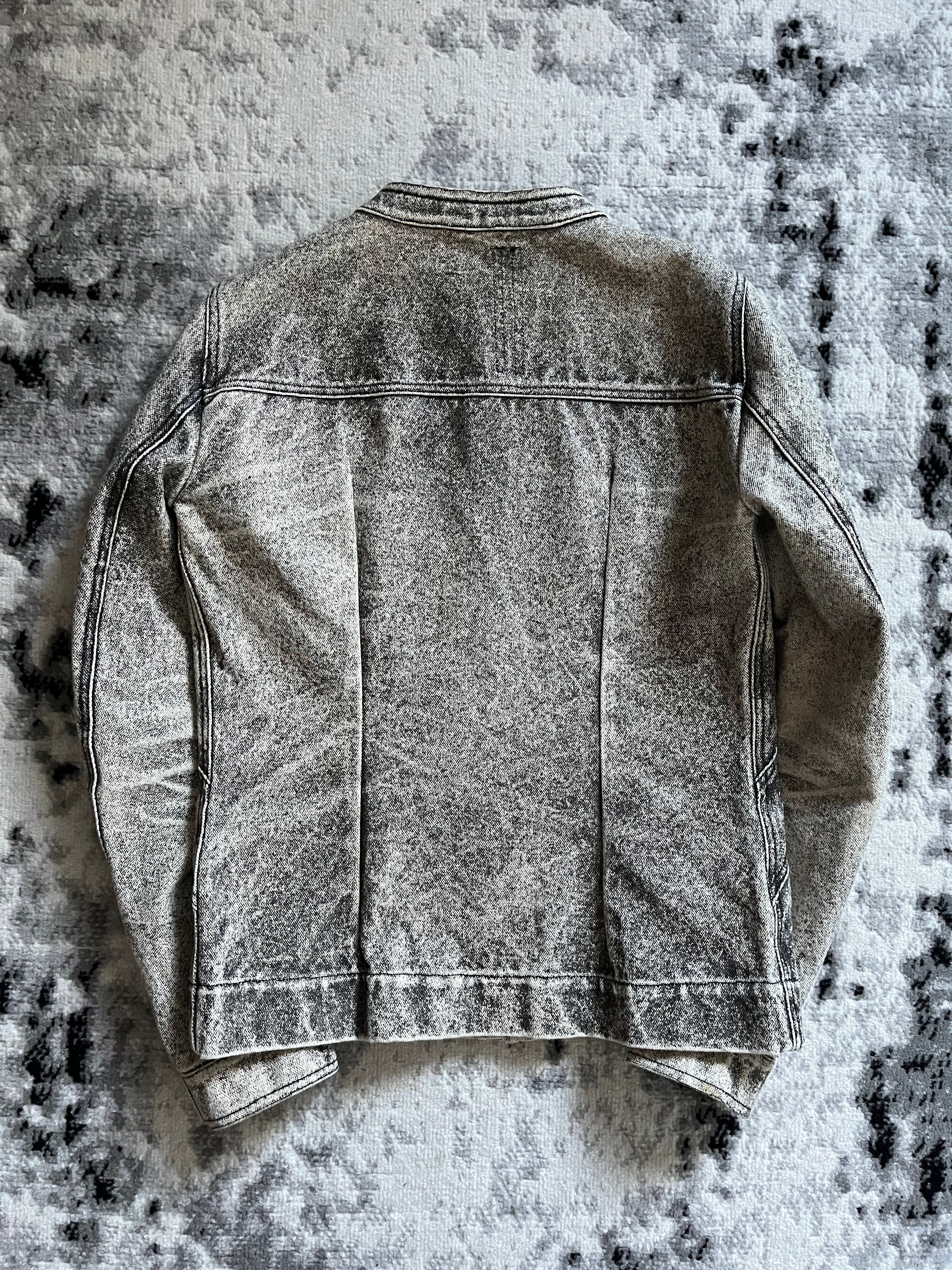 Rick Owens Sculpted Symmetry Eroded Stone Jacket (M)