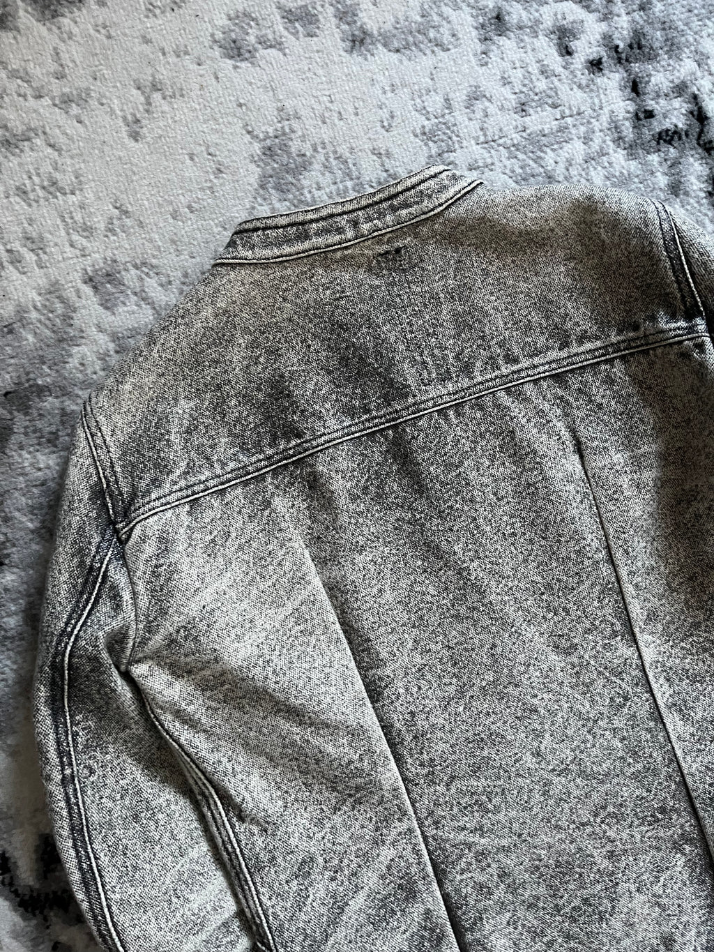 Rick Owens Sculpted Symmetry Eroded Stone Jacket (M)